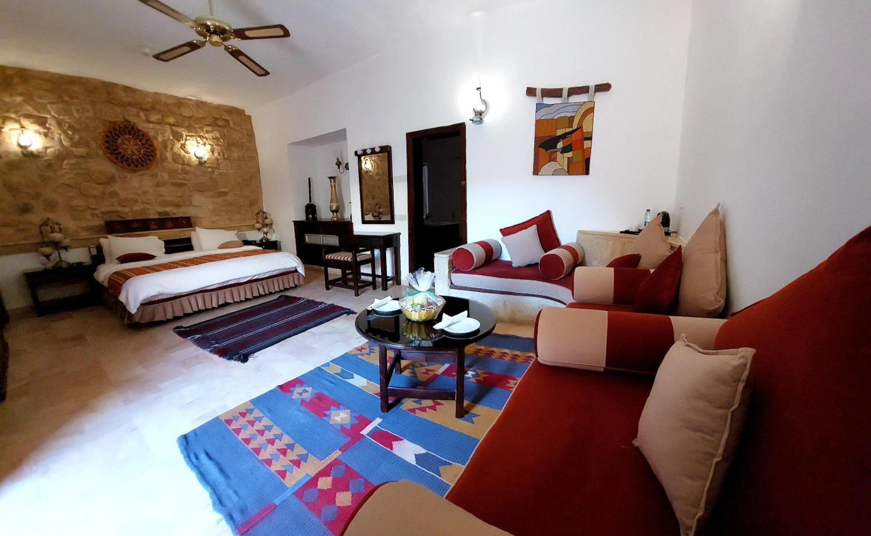 Photo of the whole room, Bed in Hayat Zaman Hotel And Resort Petra
