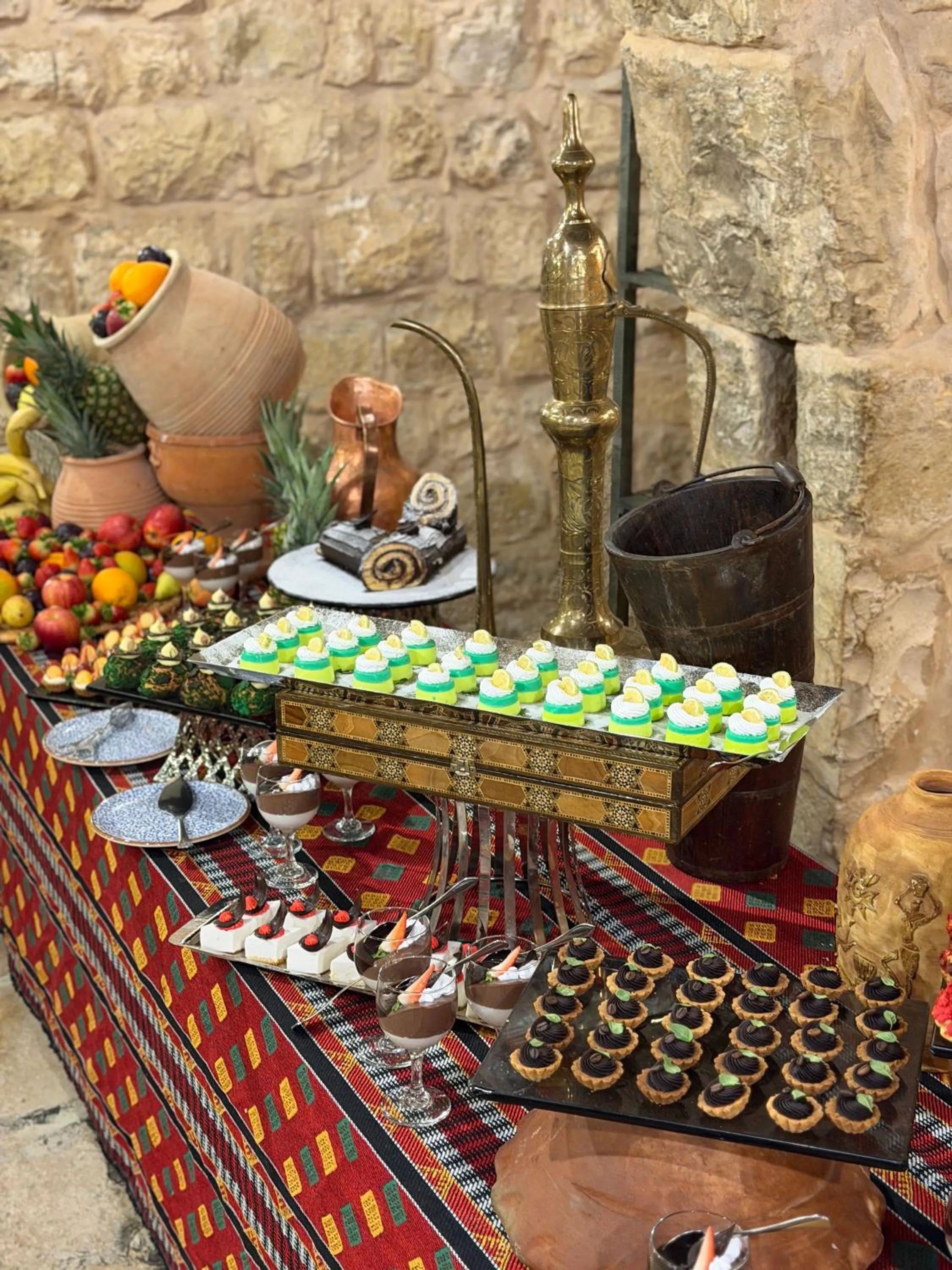 Food and drinks in Hayat Zaman Hotel And Resort Petra