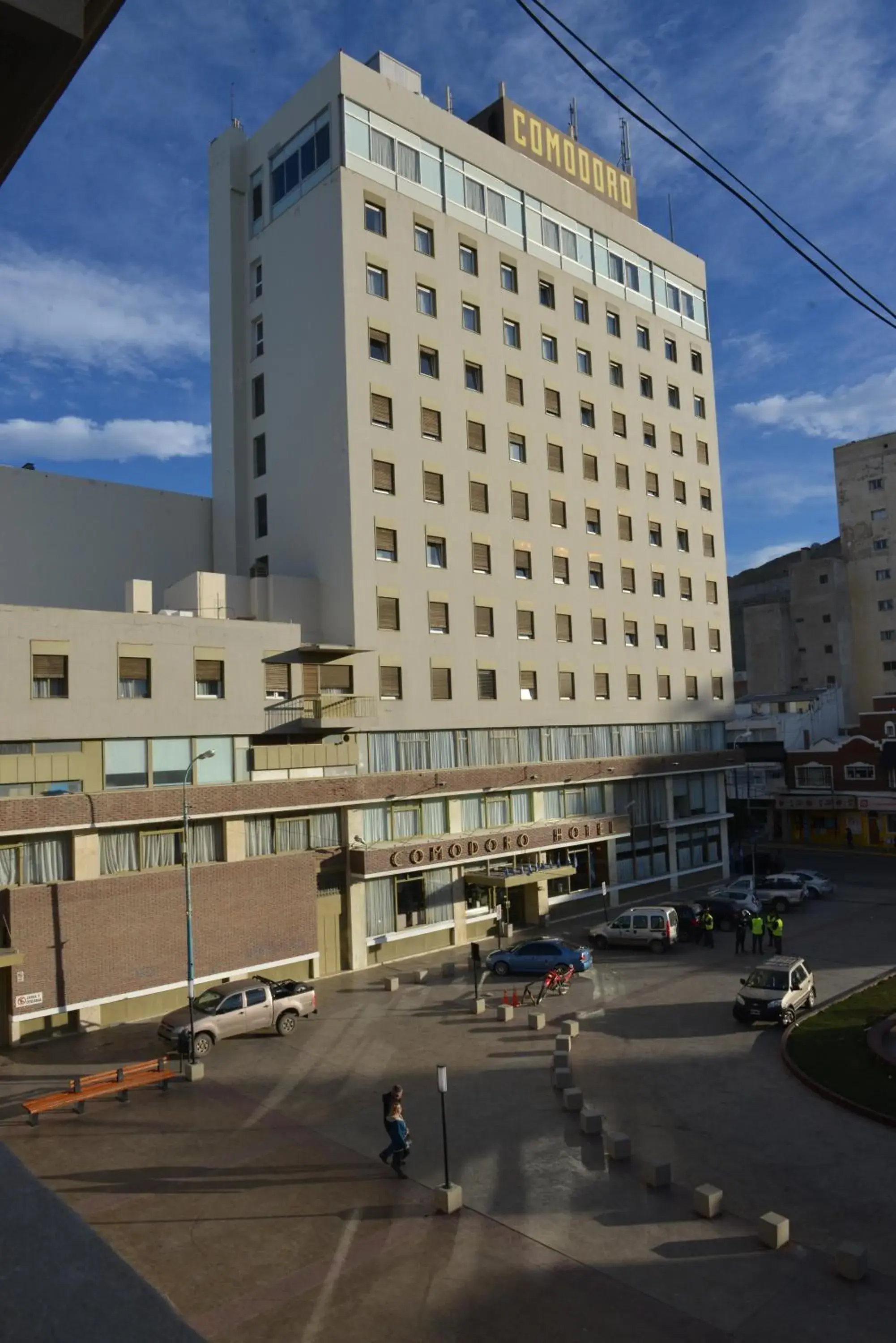 Facade/entrance in Comodoro Hotel Facade/entrance in Comodoro Hotel