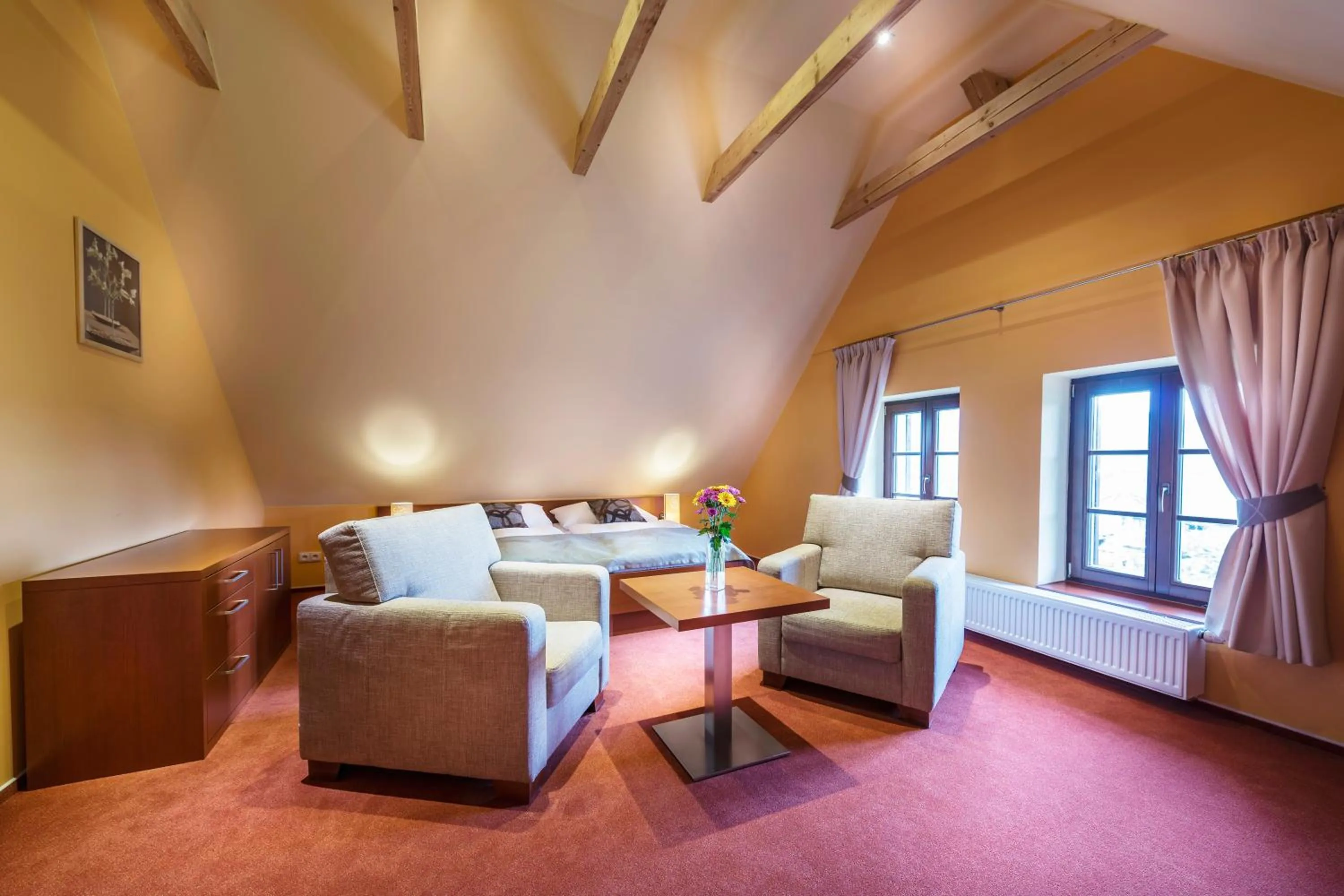 Photo of the whole room, Bed in Hotel SKANZEN