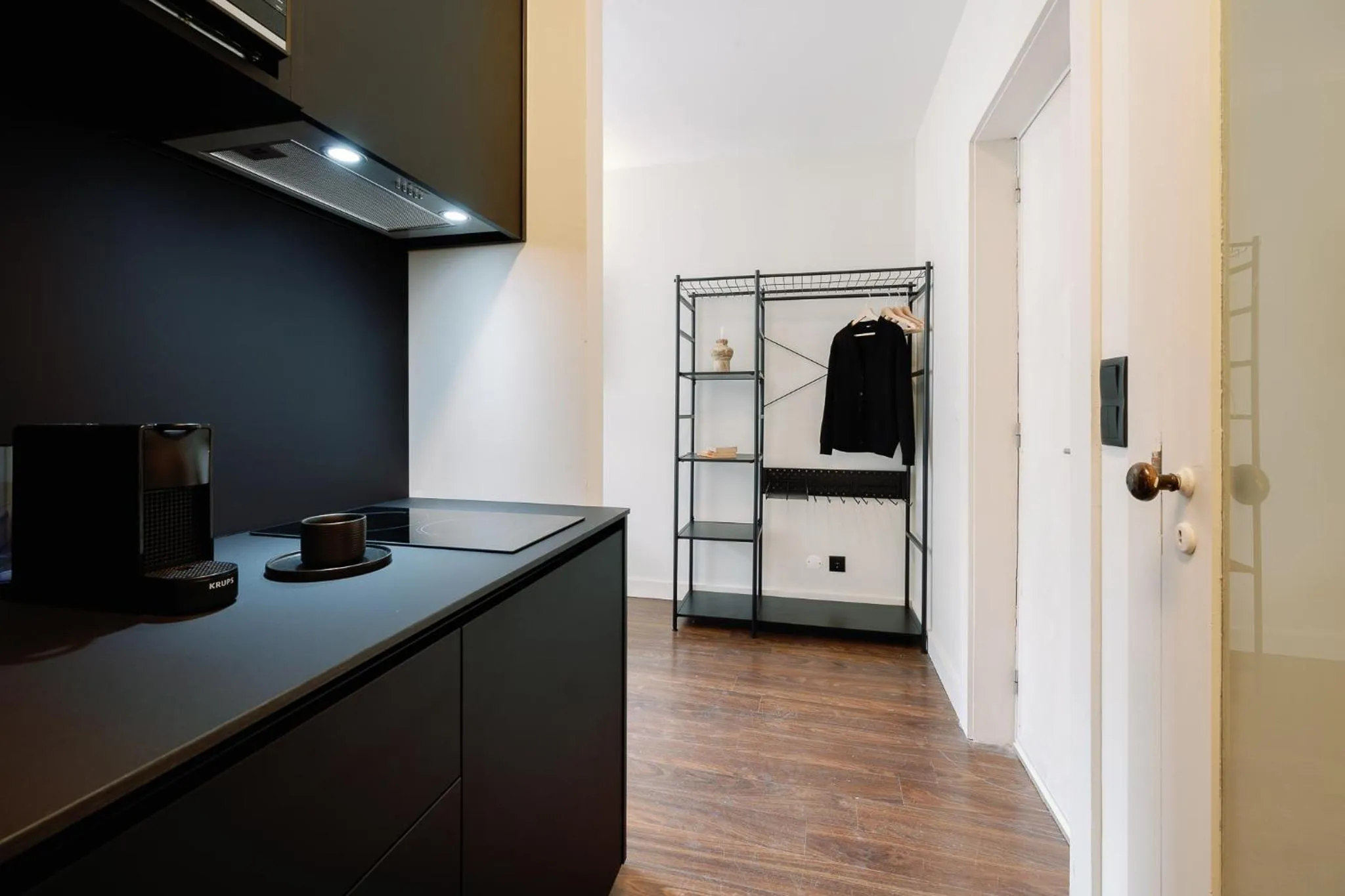 Bedroom in Cosme Apartments by Olala Homes