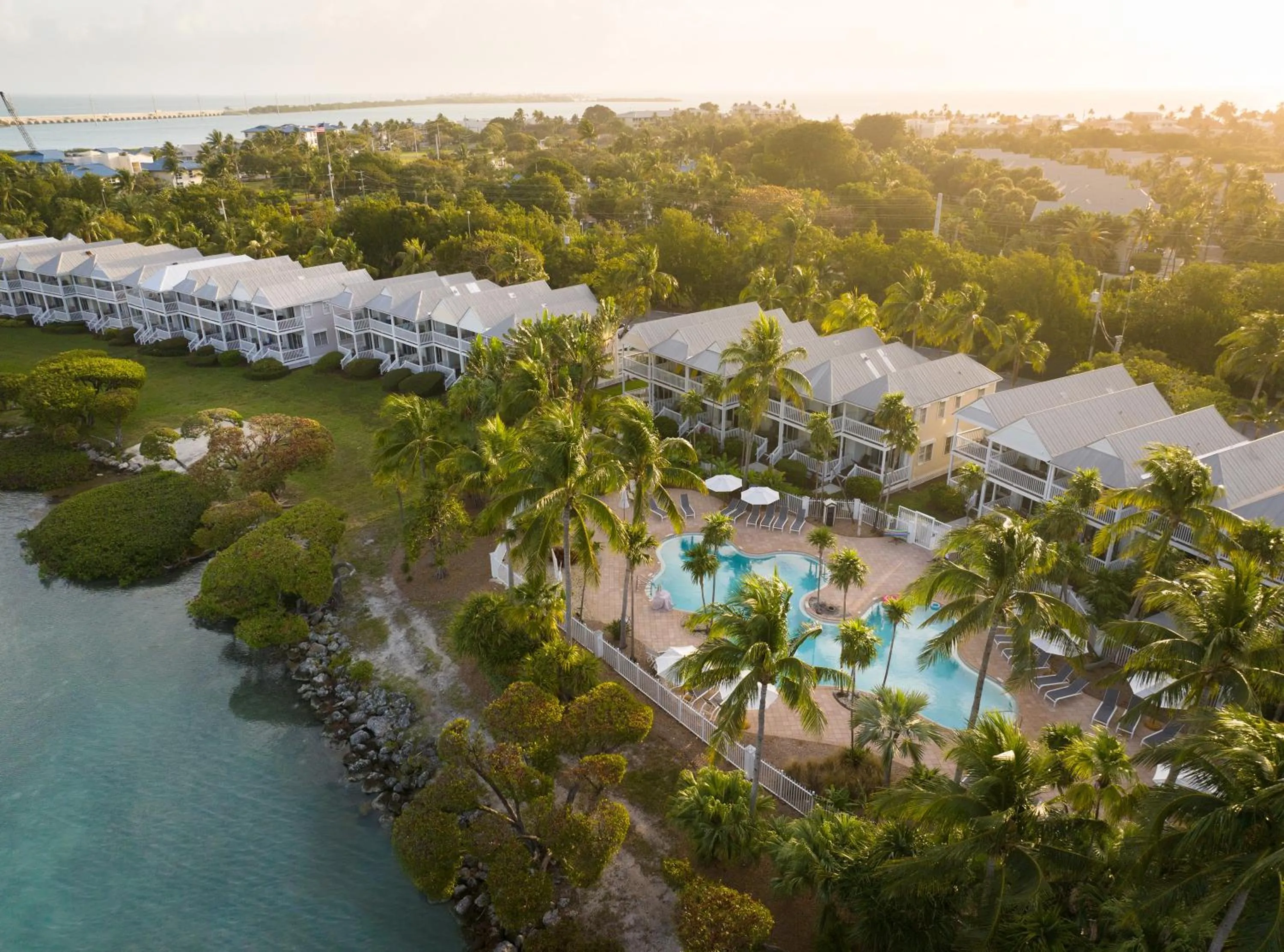 Property building in Hawks Cay Resort
