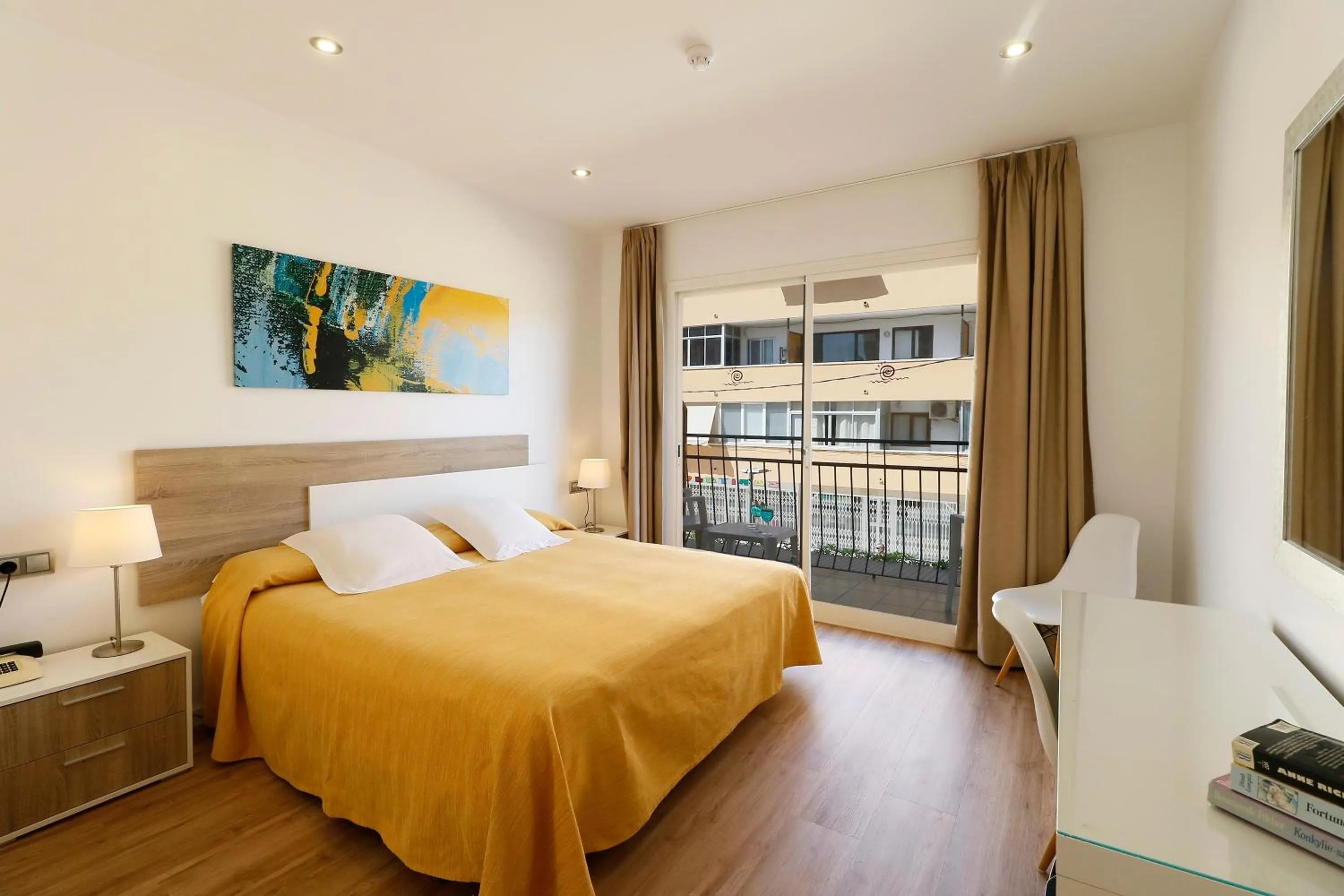 Bed in Hotel Gabarda