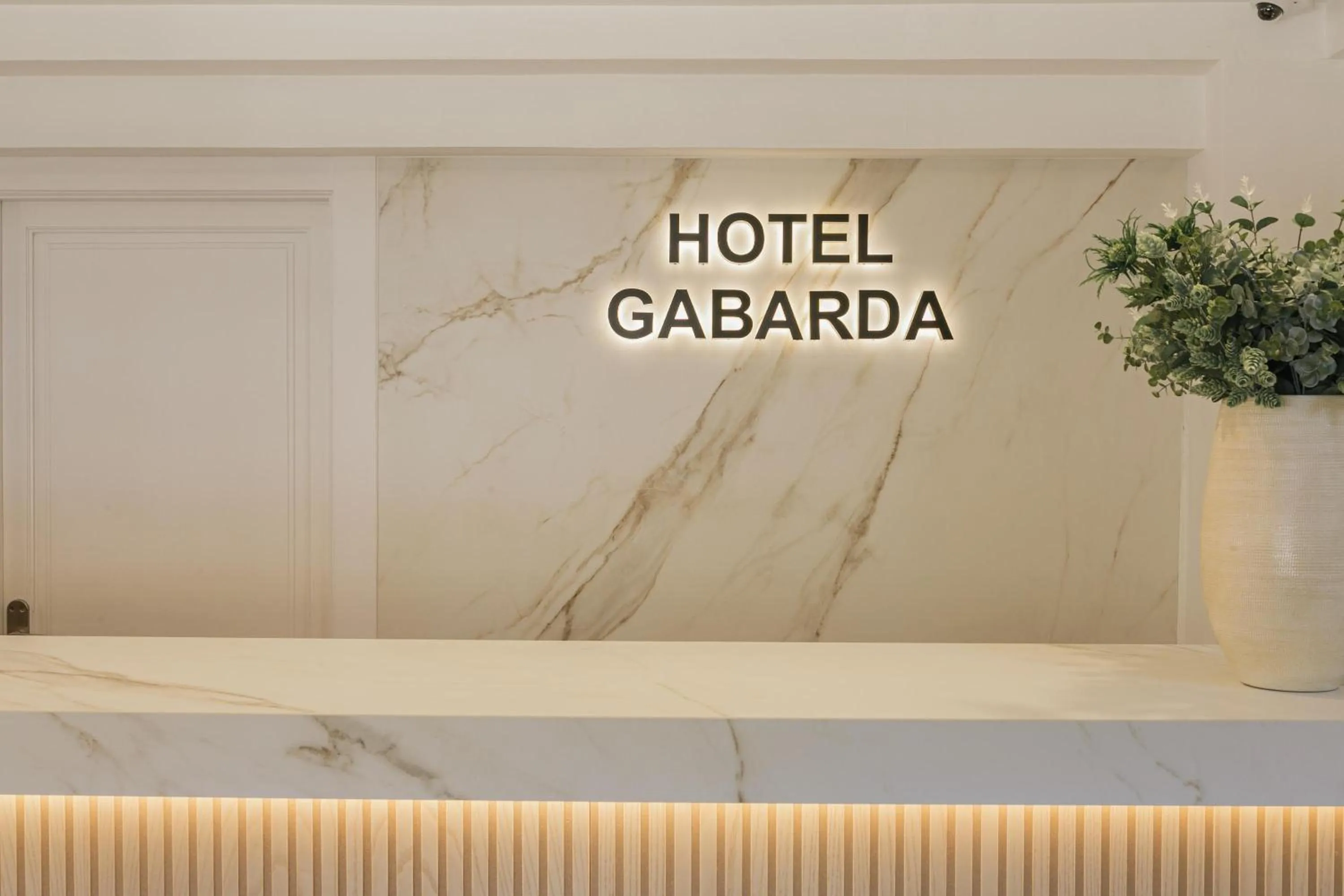 Lobby or reception in Hotel Gabarda
