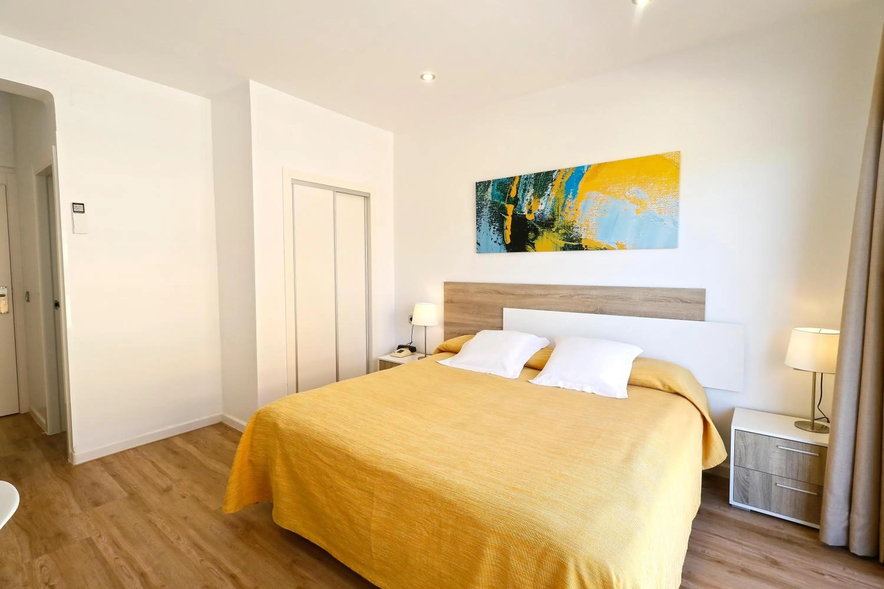 Bed in Hotel Gabarda