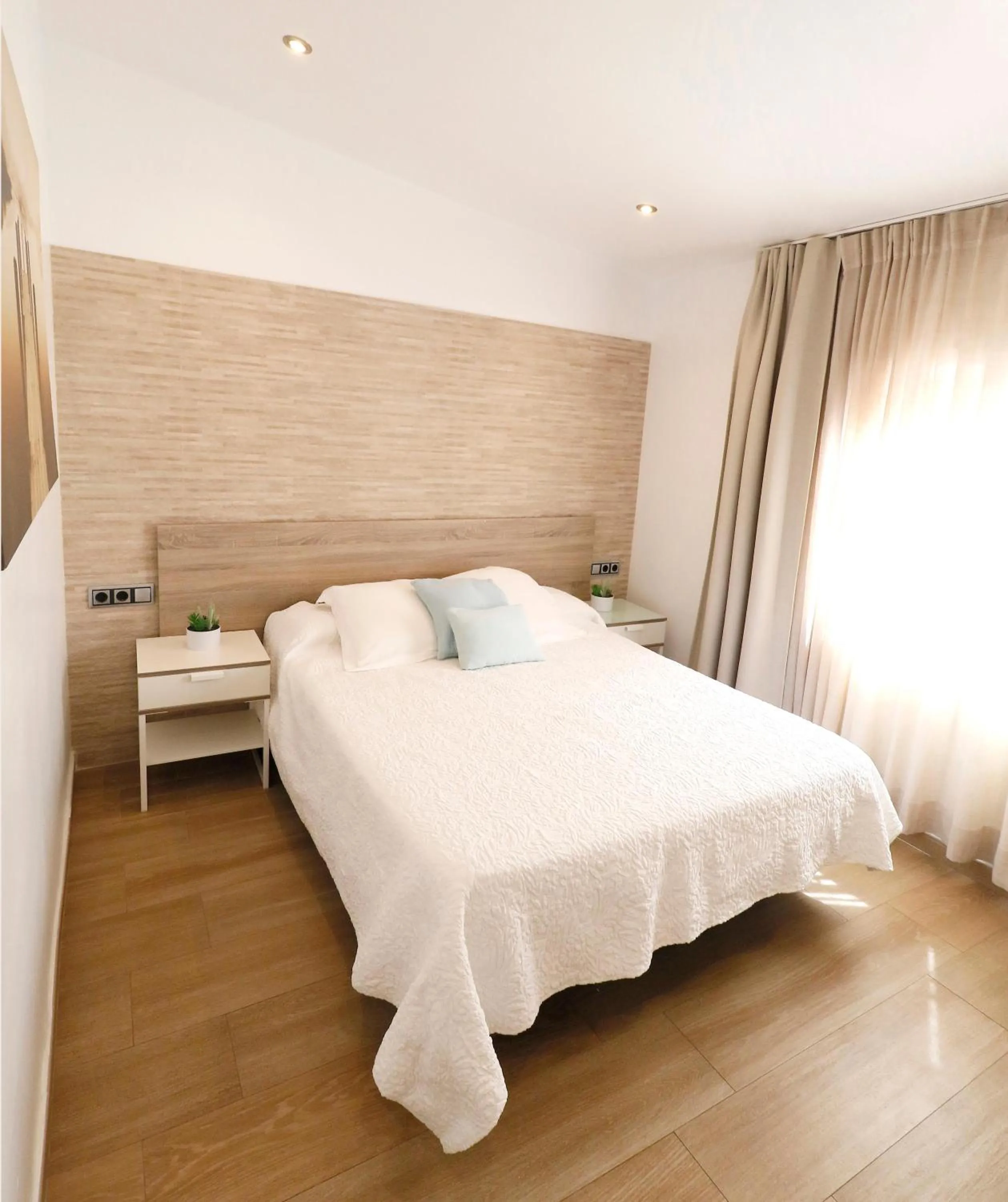 Bed in Naika Studios & Apartments