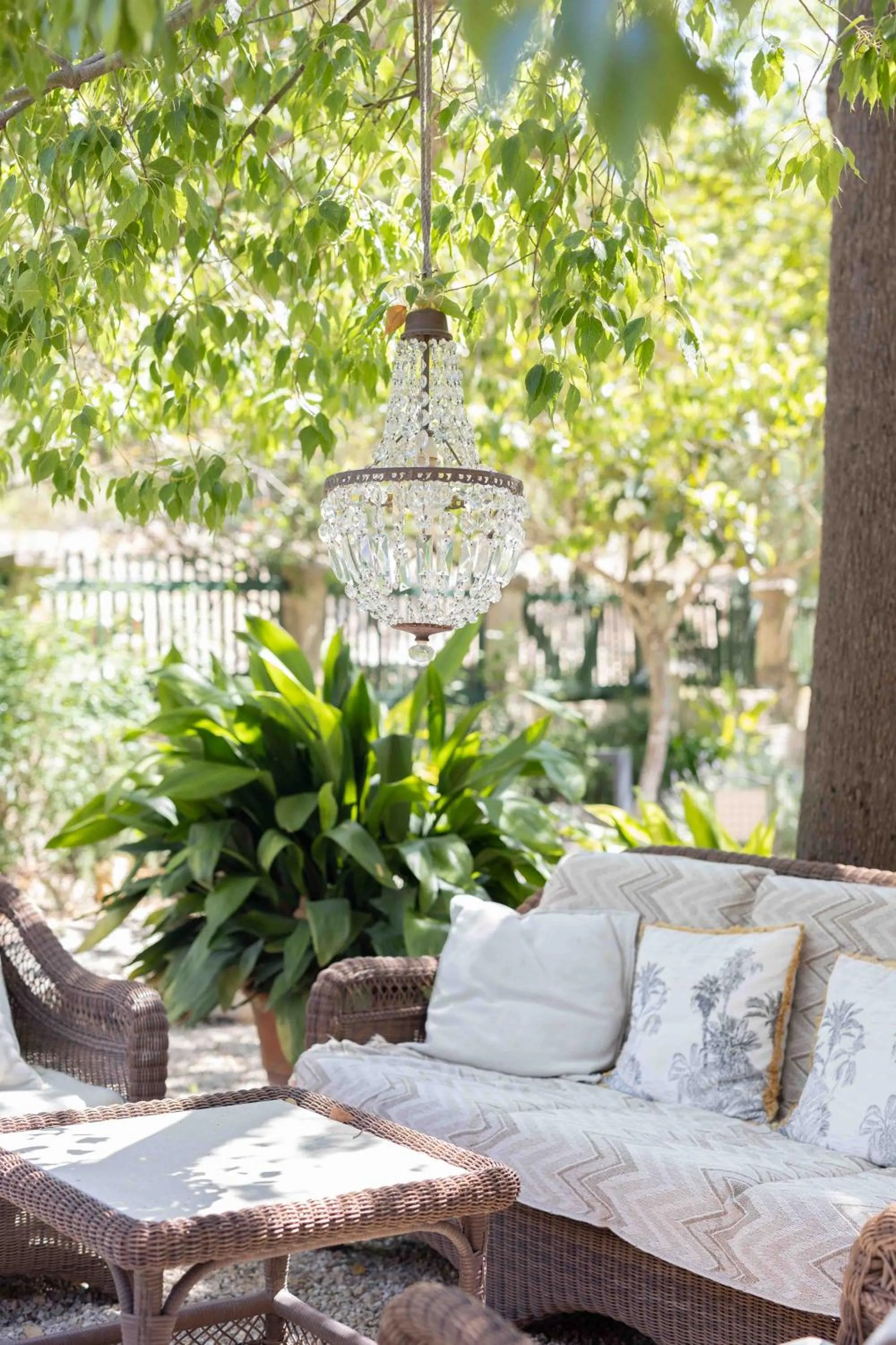 Patio in Agroturismo Son Boronat