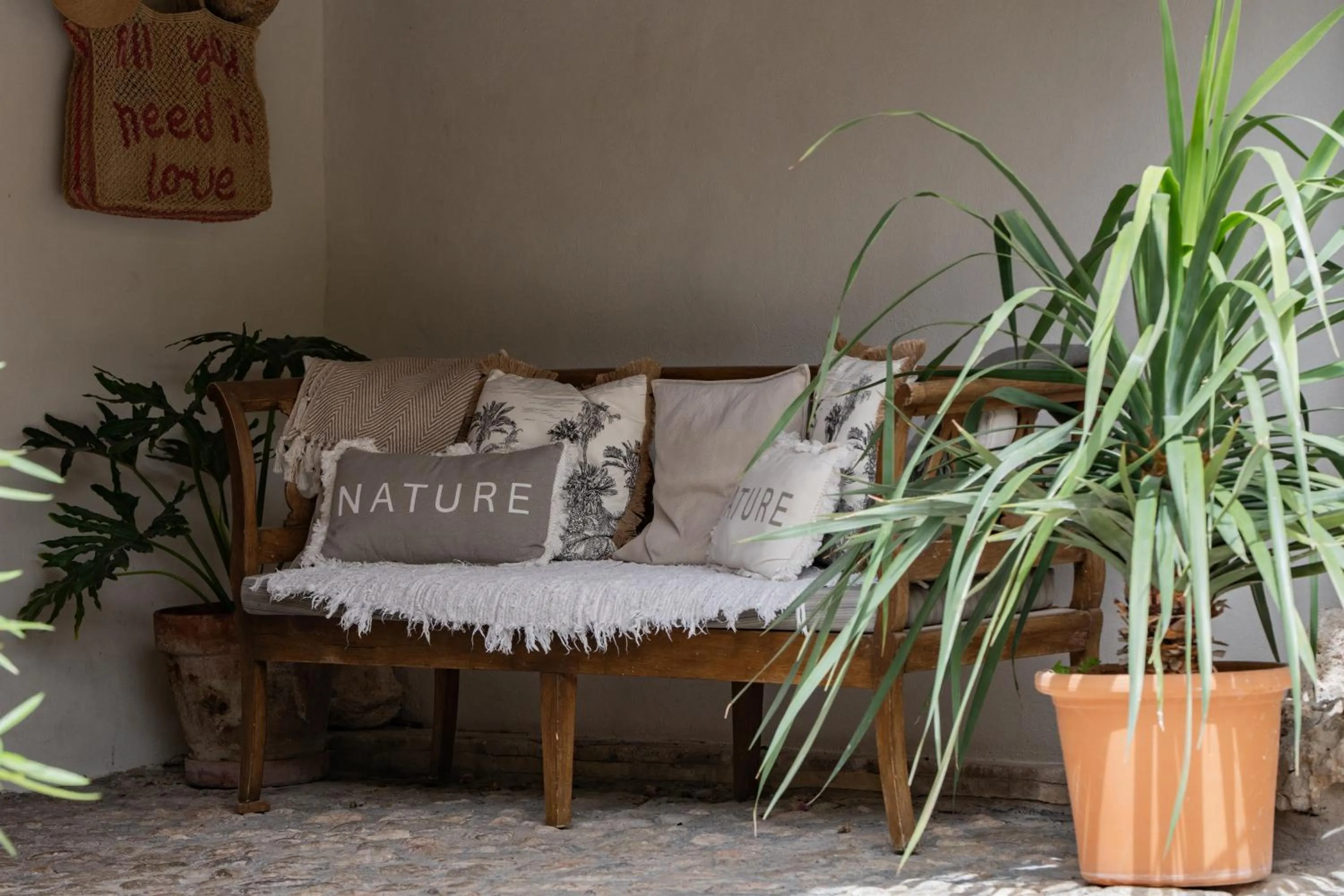 Seating area in Agroturismo Son Boronat