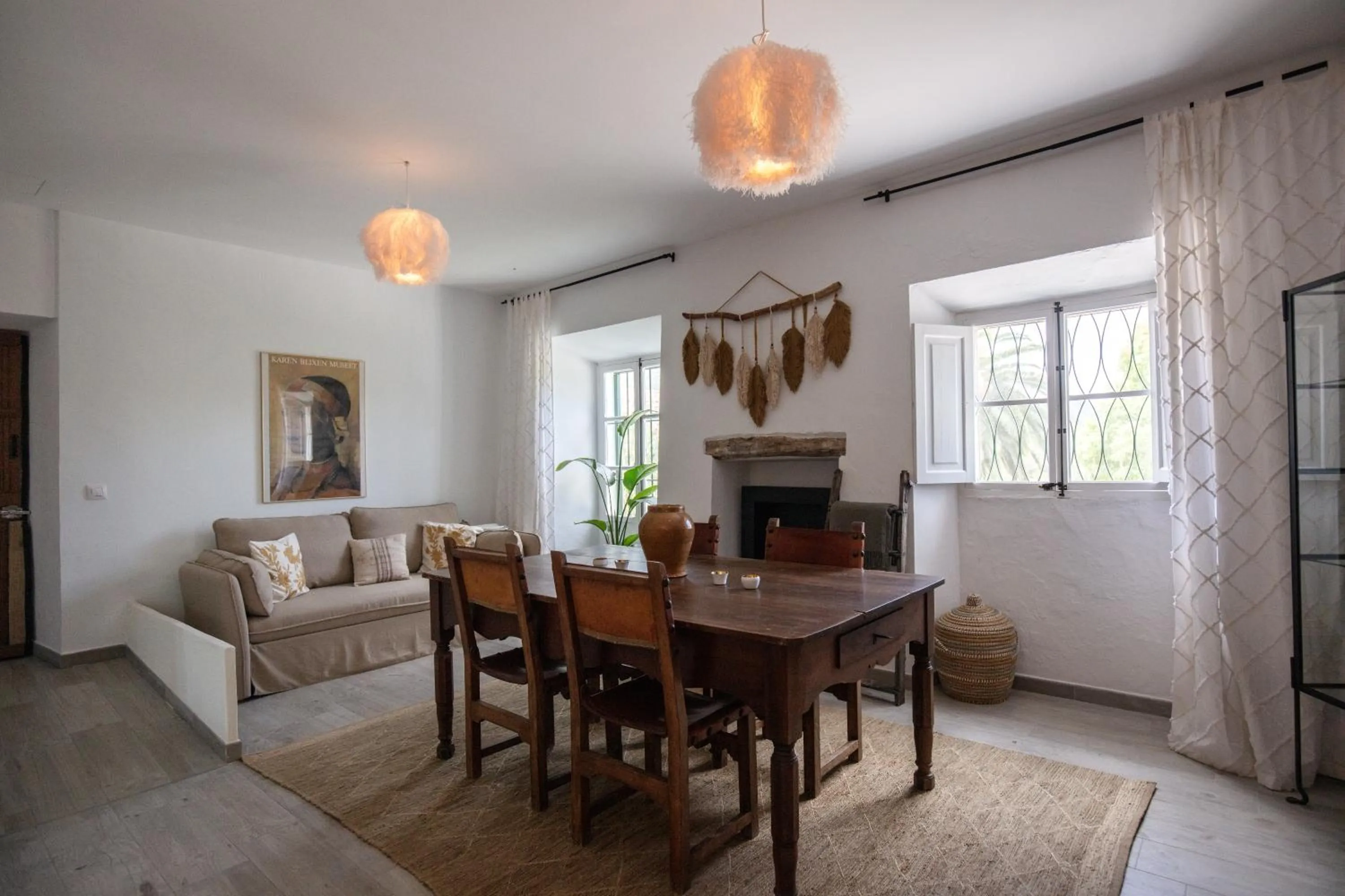 Decorative detail in Agroturismo Son Boronat