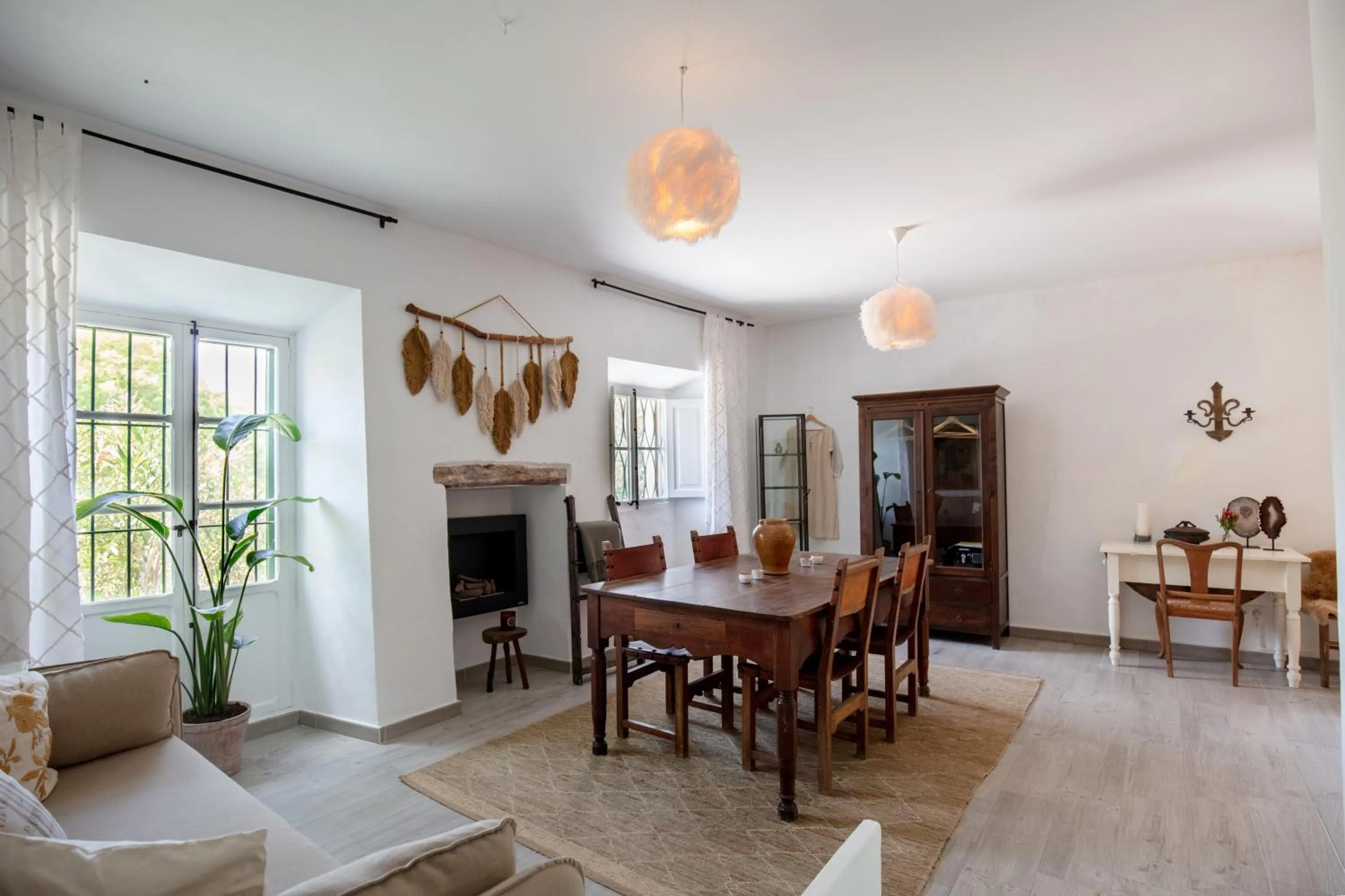 Seating area in Agroturismo Son Boronat