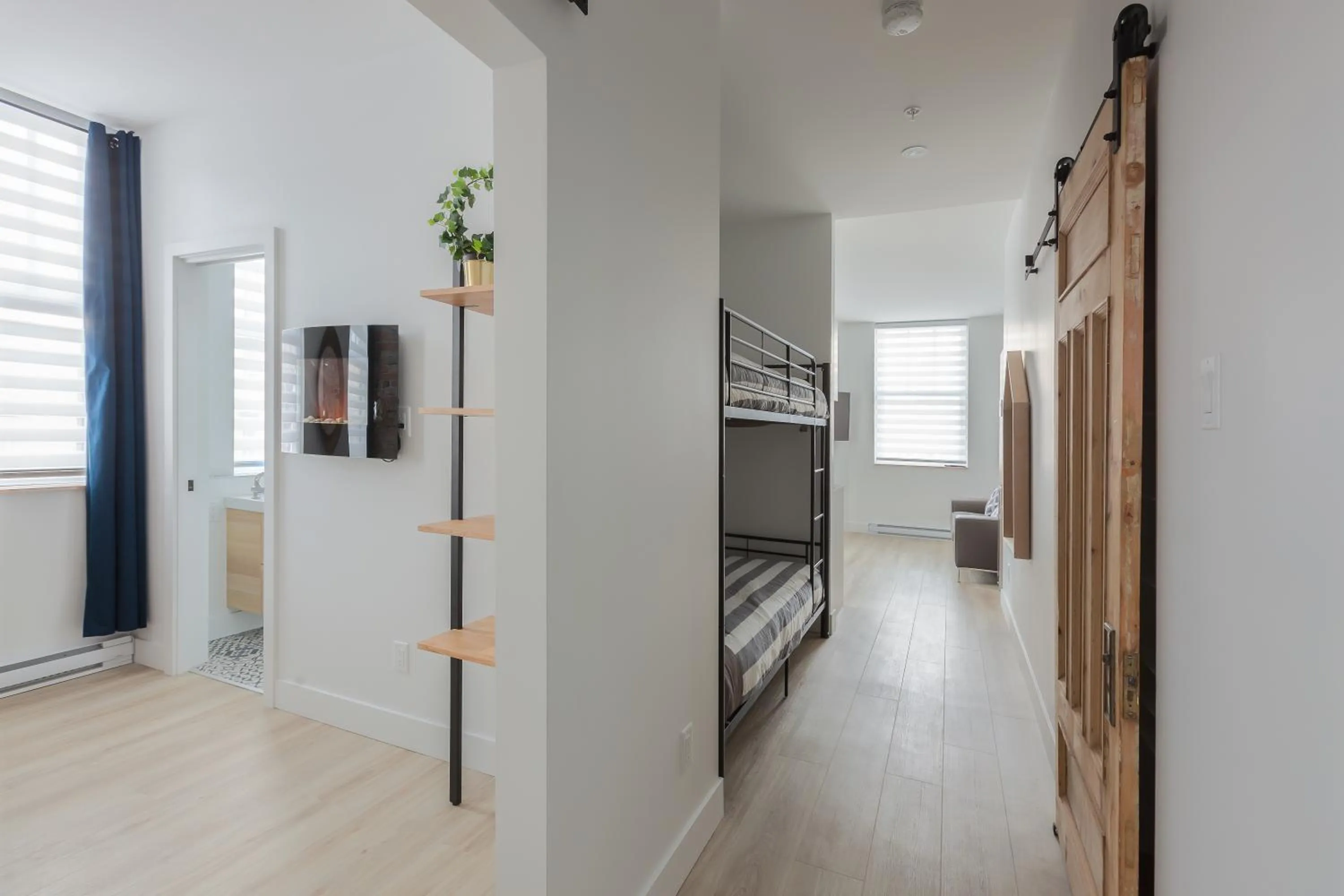 Bed in Les Lofts Ste-Anne