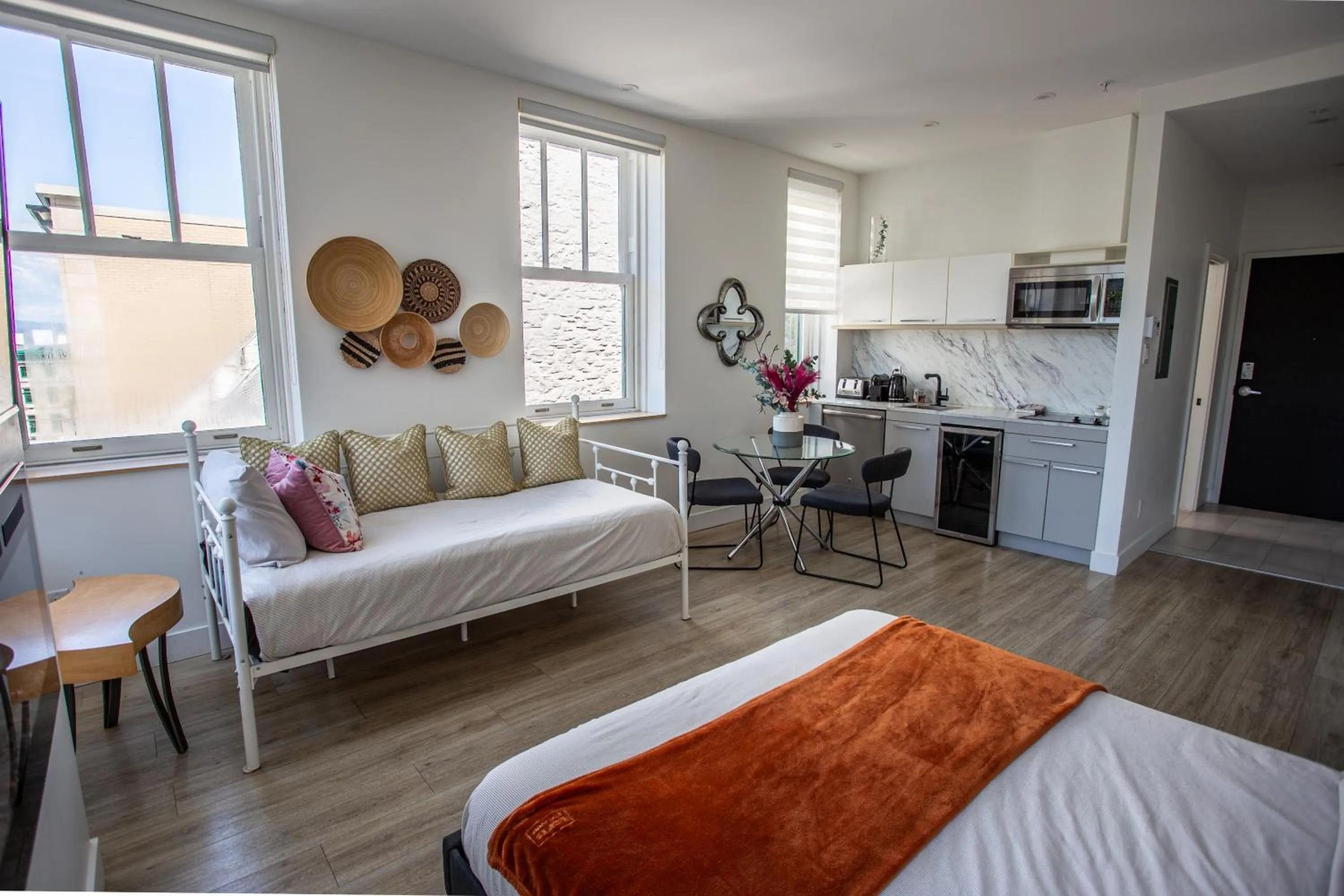 Bed in Les Lofts Ste-Anne