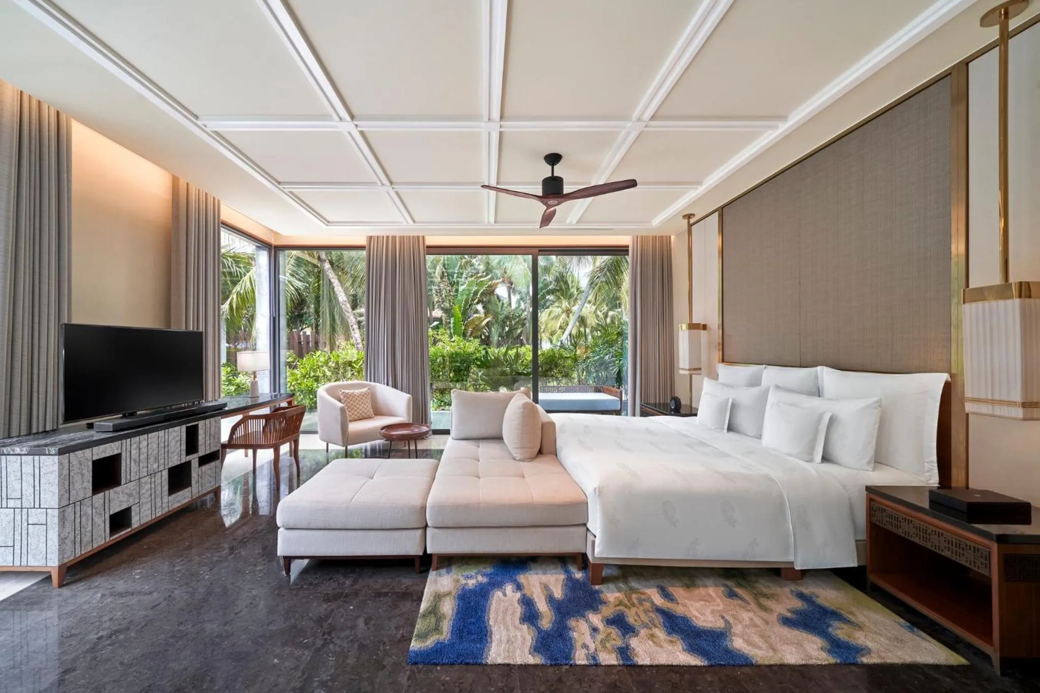 Photo of the whole room, Bed in InterContinental Phu Quoc Long Beach Resort by IHG