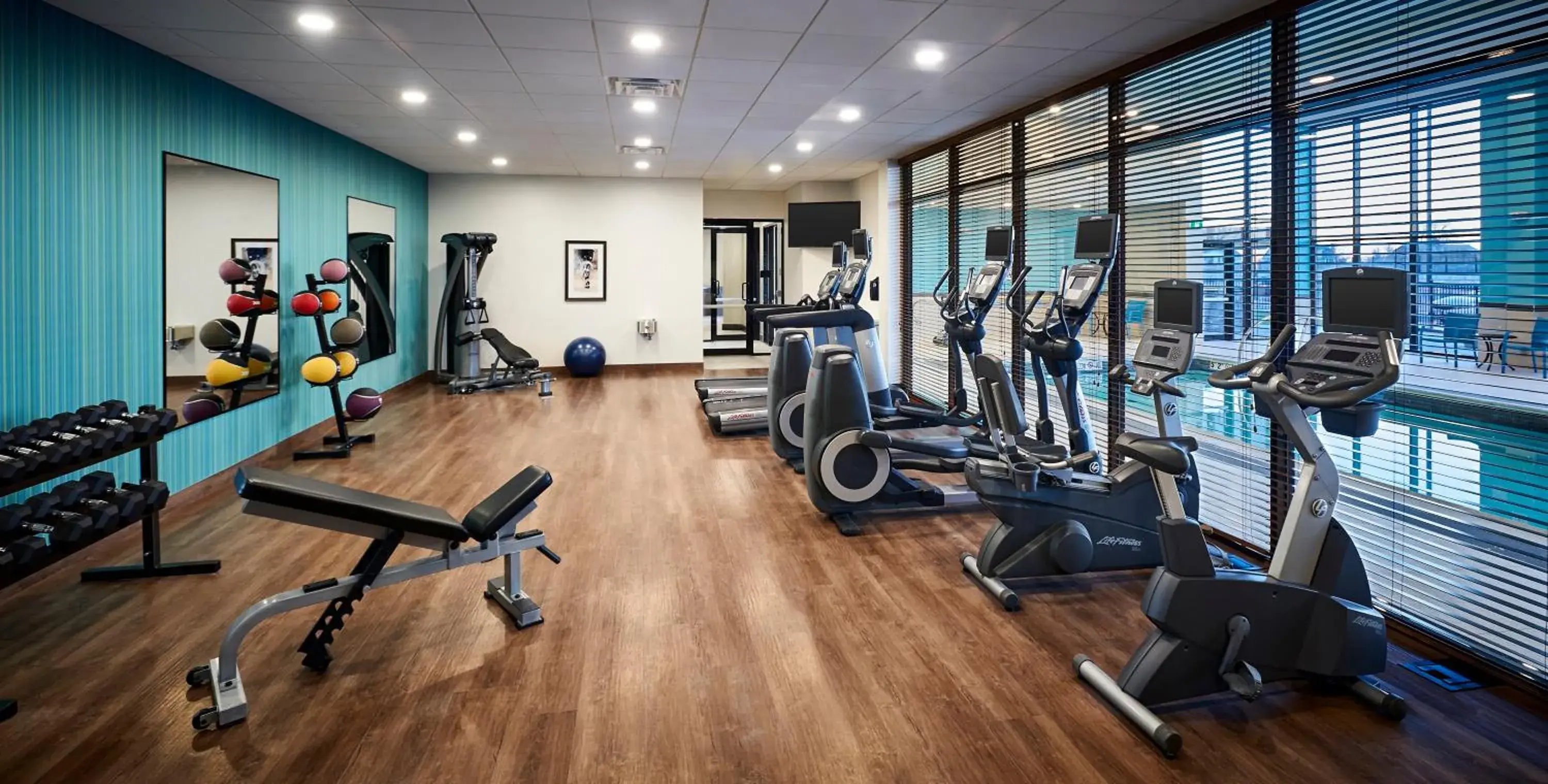 Fitness centre/facilities in Holiday Inn Express Niagara-On-The-Lake by IHG Fitness centre/facilities in Holiday Inn Express Niagara-On-The-Lake by IHG