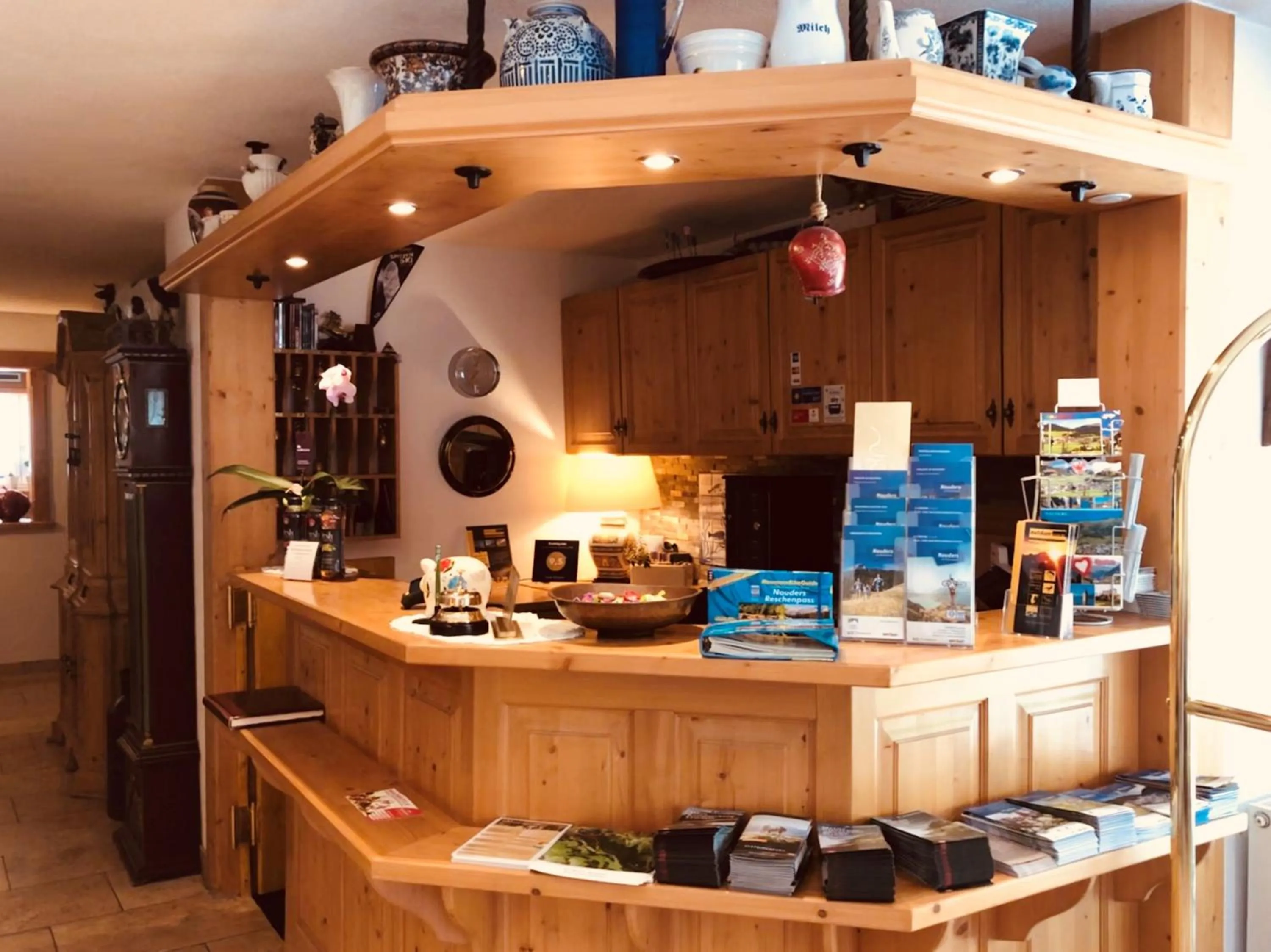 Lobby or reception in Hotel Berghof