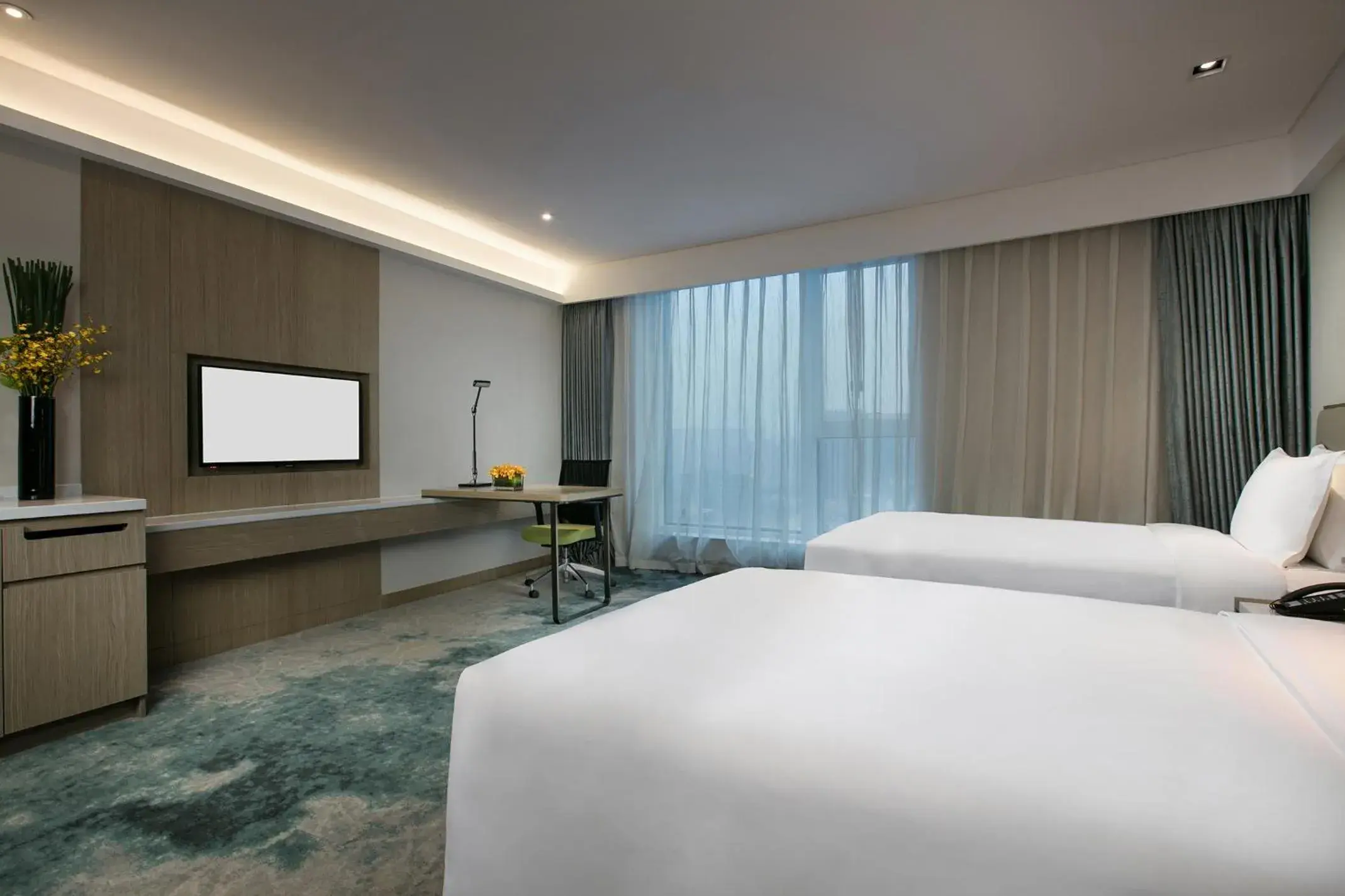 Bedroom, Bed in Holiday Inn Hangzhou Gongshu by IHG Bedroom, Bed in Holiday Inn Hangzhou Gongshu by IHG