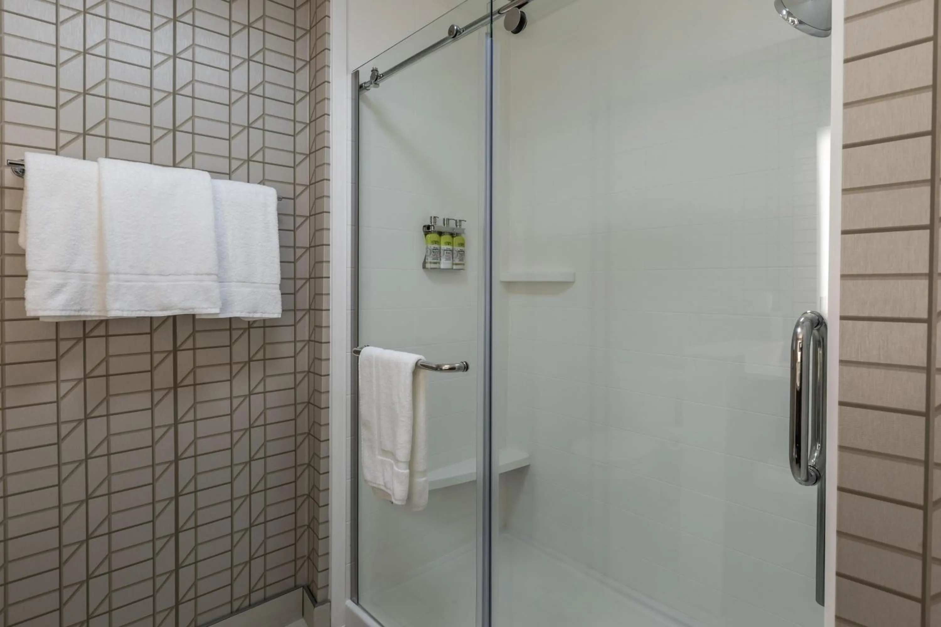 Shower in Holiday Inn Express & Suites Gainesville - Lake Lanier Area by IHG