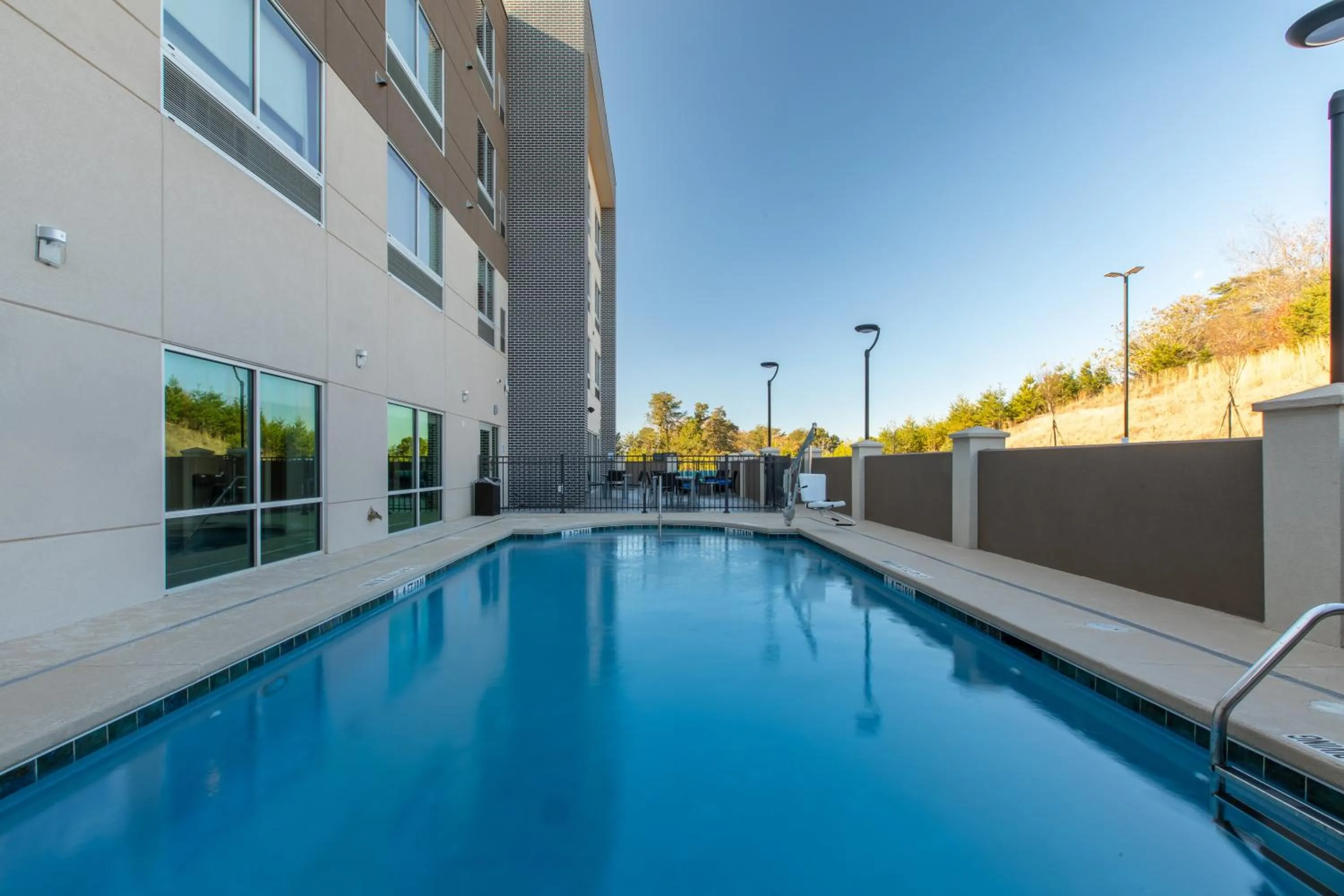 Swimming pool in Holiday Inn Express & Suites Gainesville - Lake Lanier Area by IHG