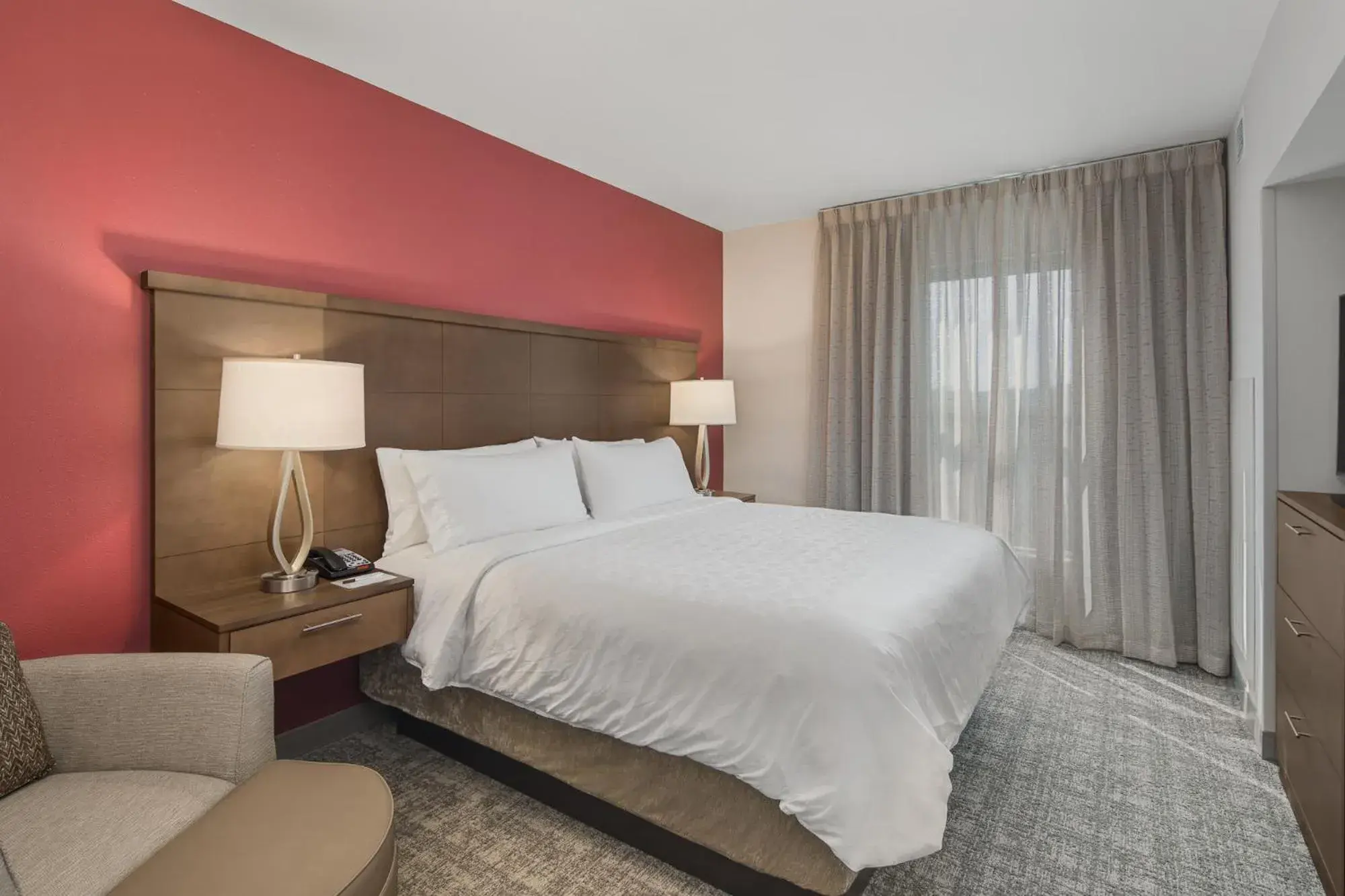 Bedroom, Bed in Staybridge Suites - Florence Center by IHG Bedroom, Bed in Staybridge Suites - Florence Center by IHG