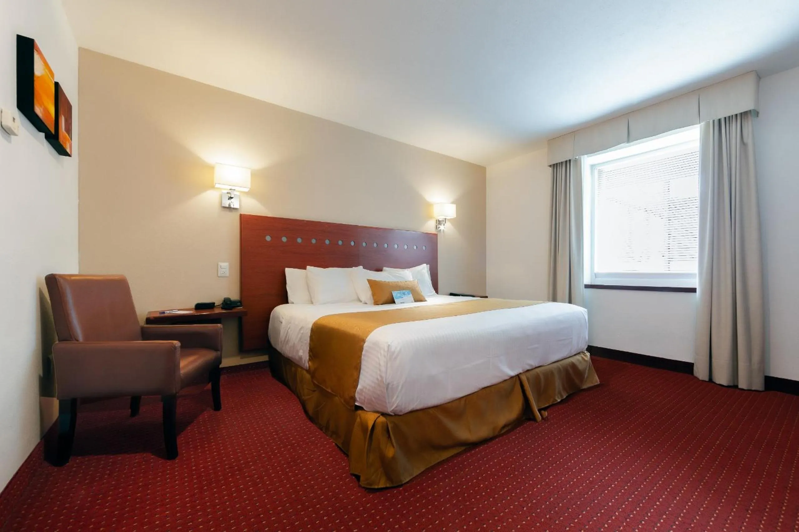 Bed in Comfort Inn Queretaro Tecnologico