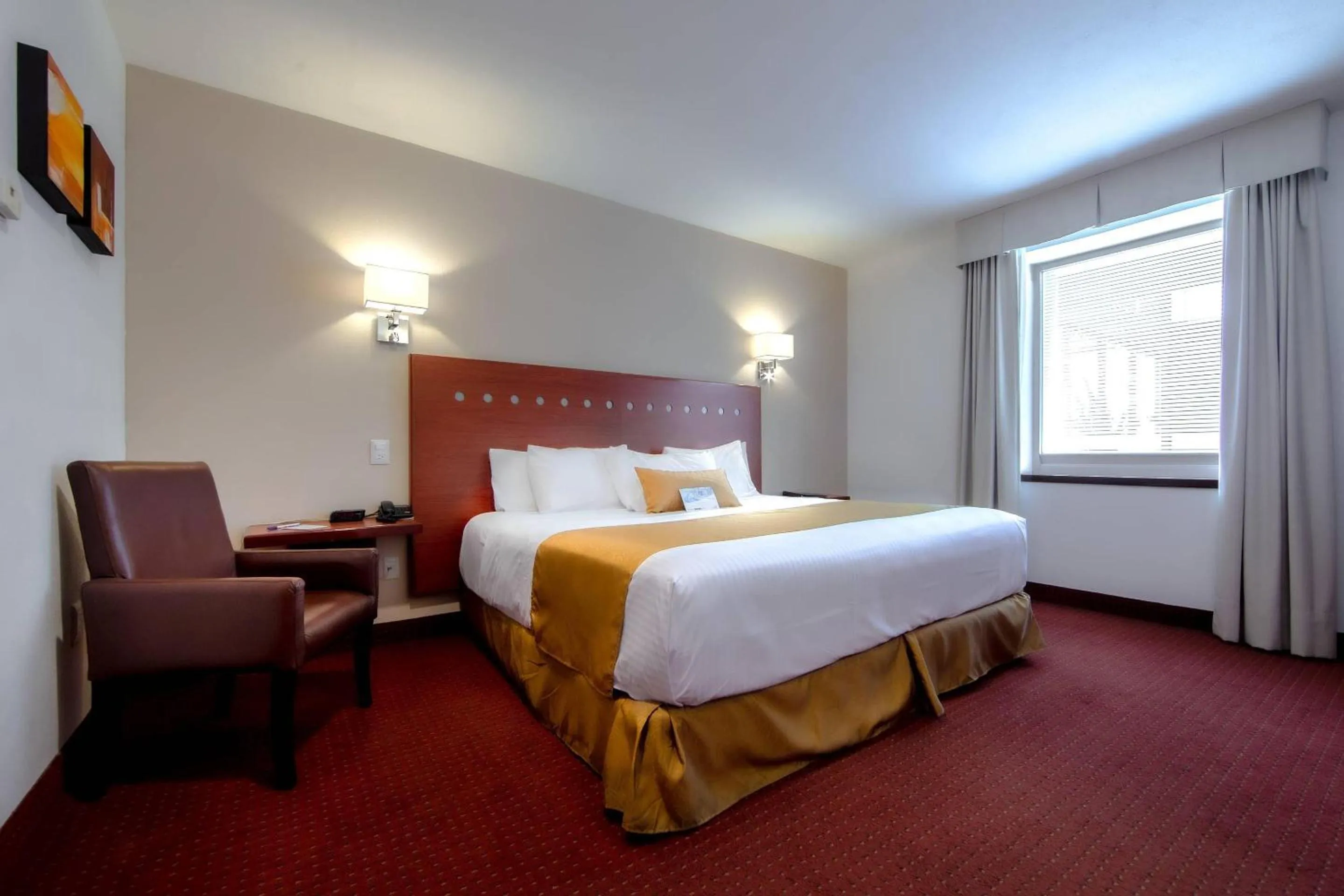 Bedroom, Bed in Comfort Inn Queretaro Tecnologico