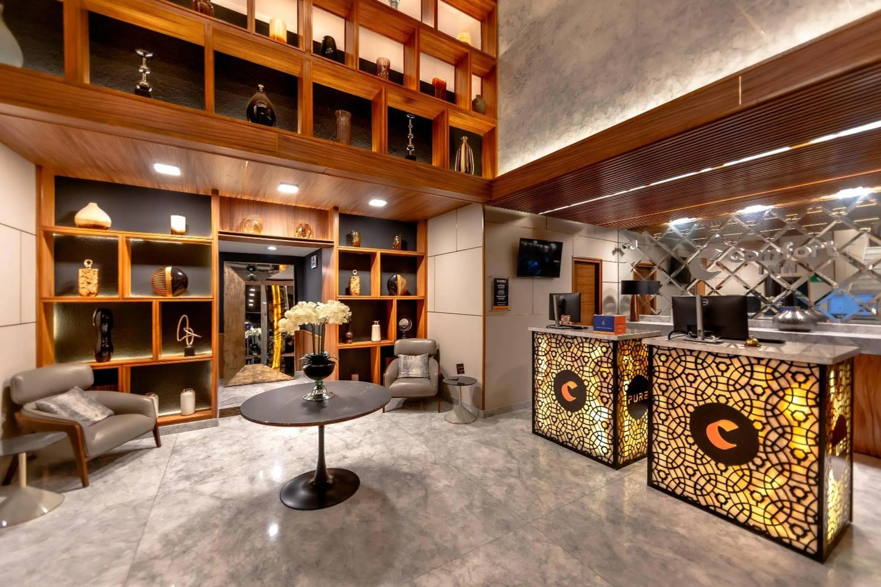 Lobby or reception in Comfort Inn Queretaro Tecnologico