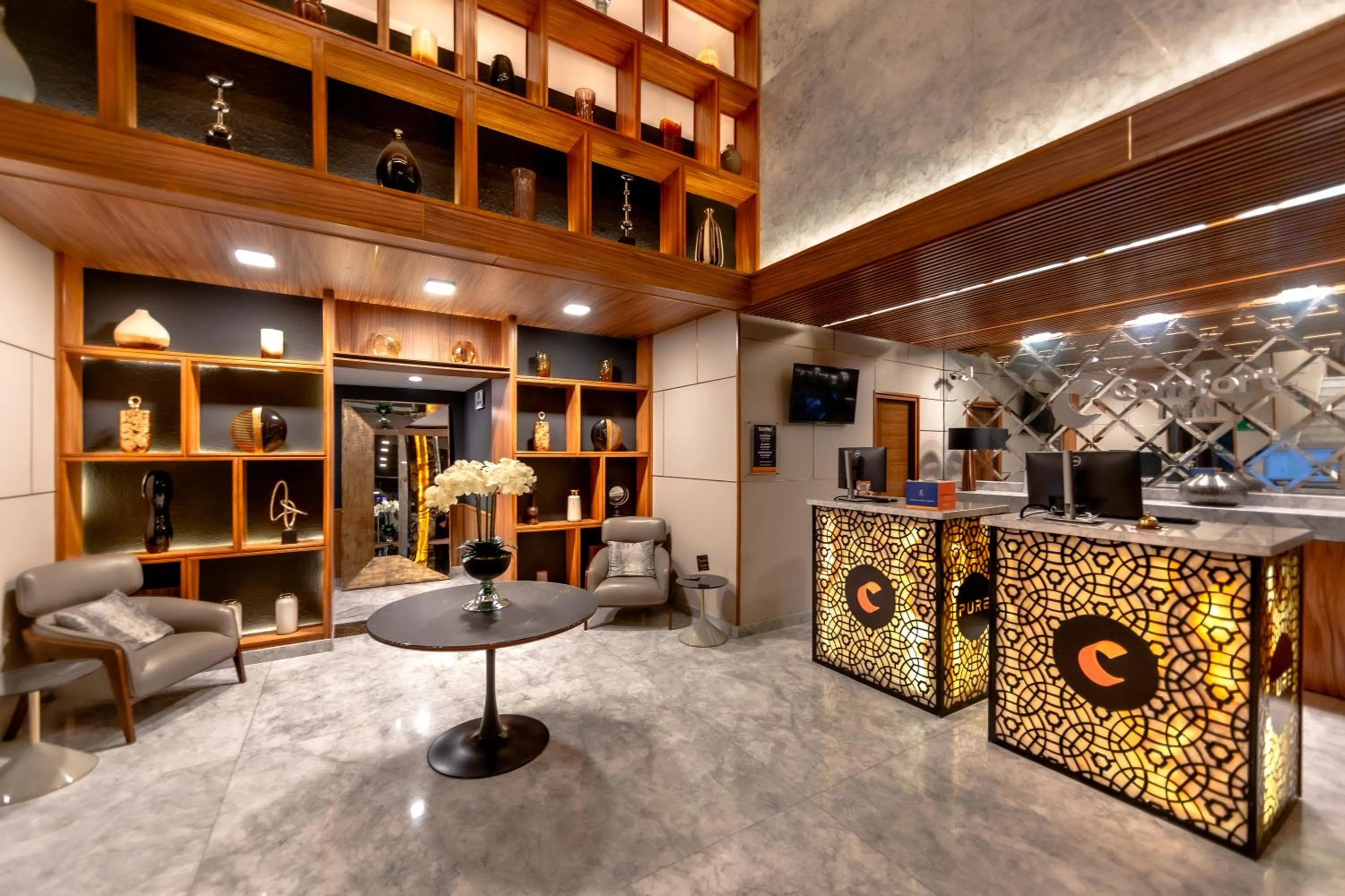 Lobby or reception in Comfort Inn Queretaro Tecnologico