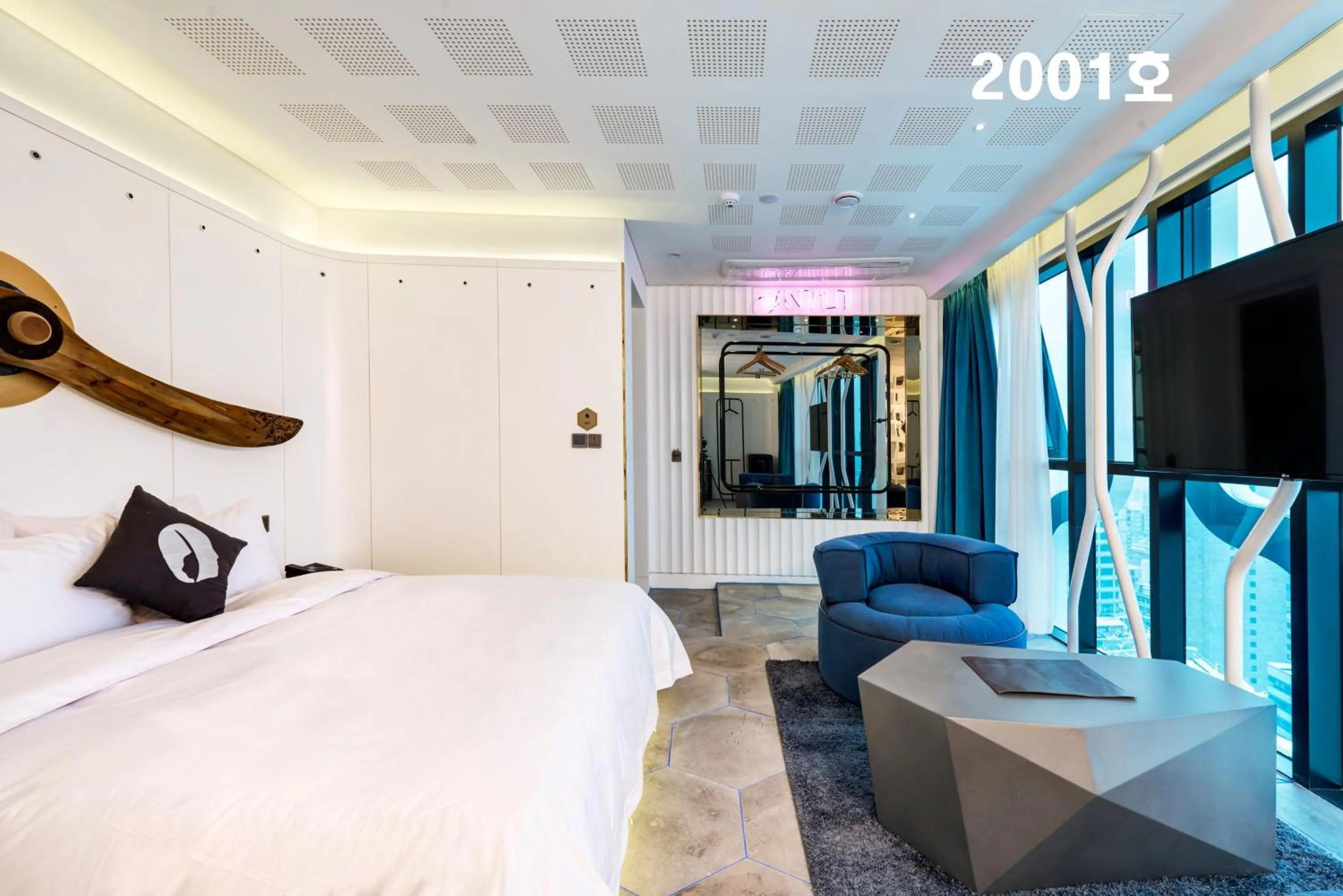 Bed in Hotel The Designers DDP