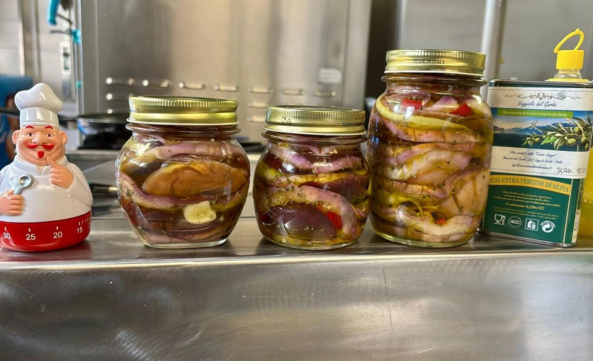 Kitchen or kitchenette in Hotel Alfieri