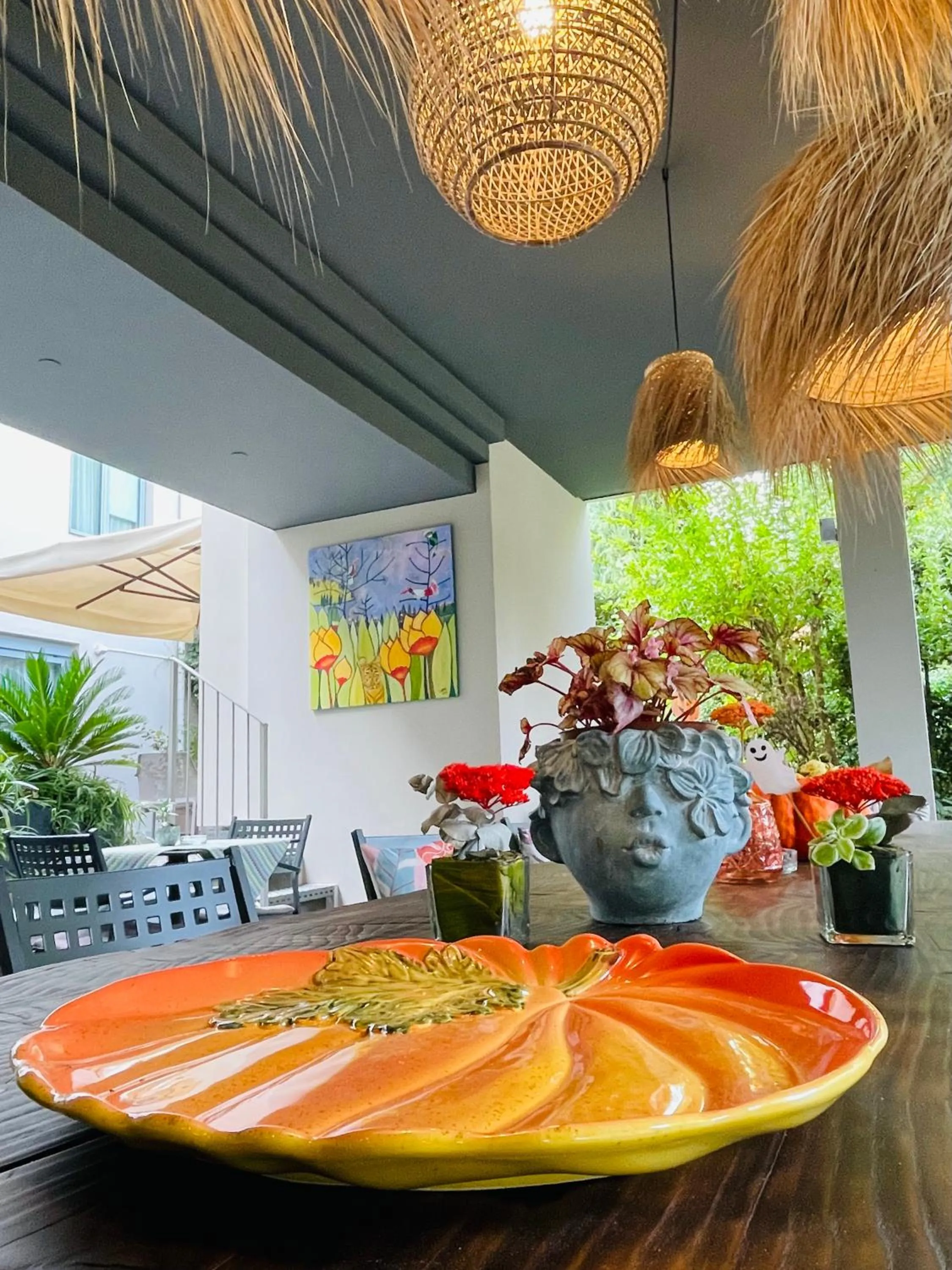 Garden in Hotel Alfieri