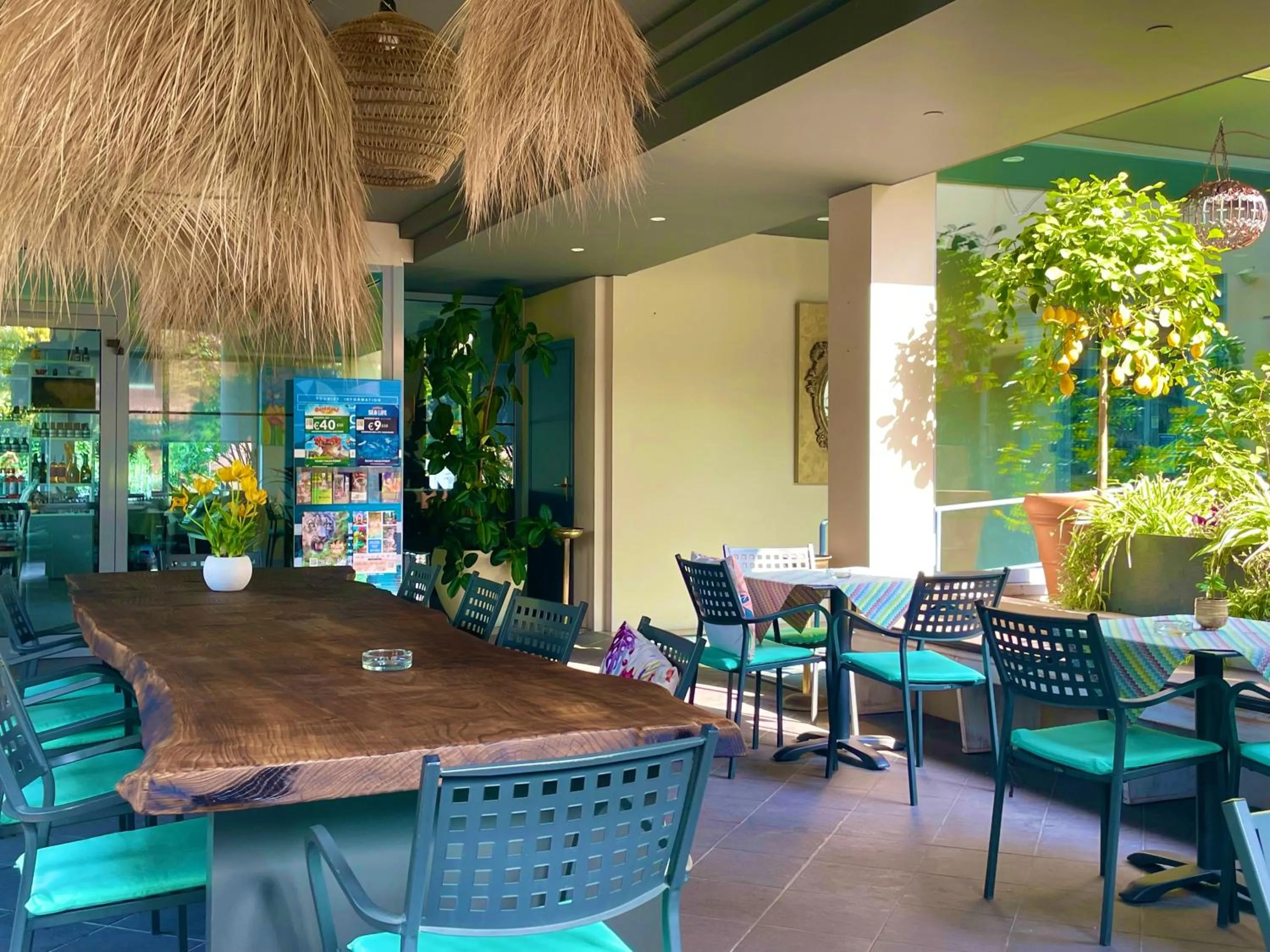 Garden in Hotel Alfieri