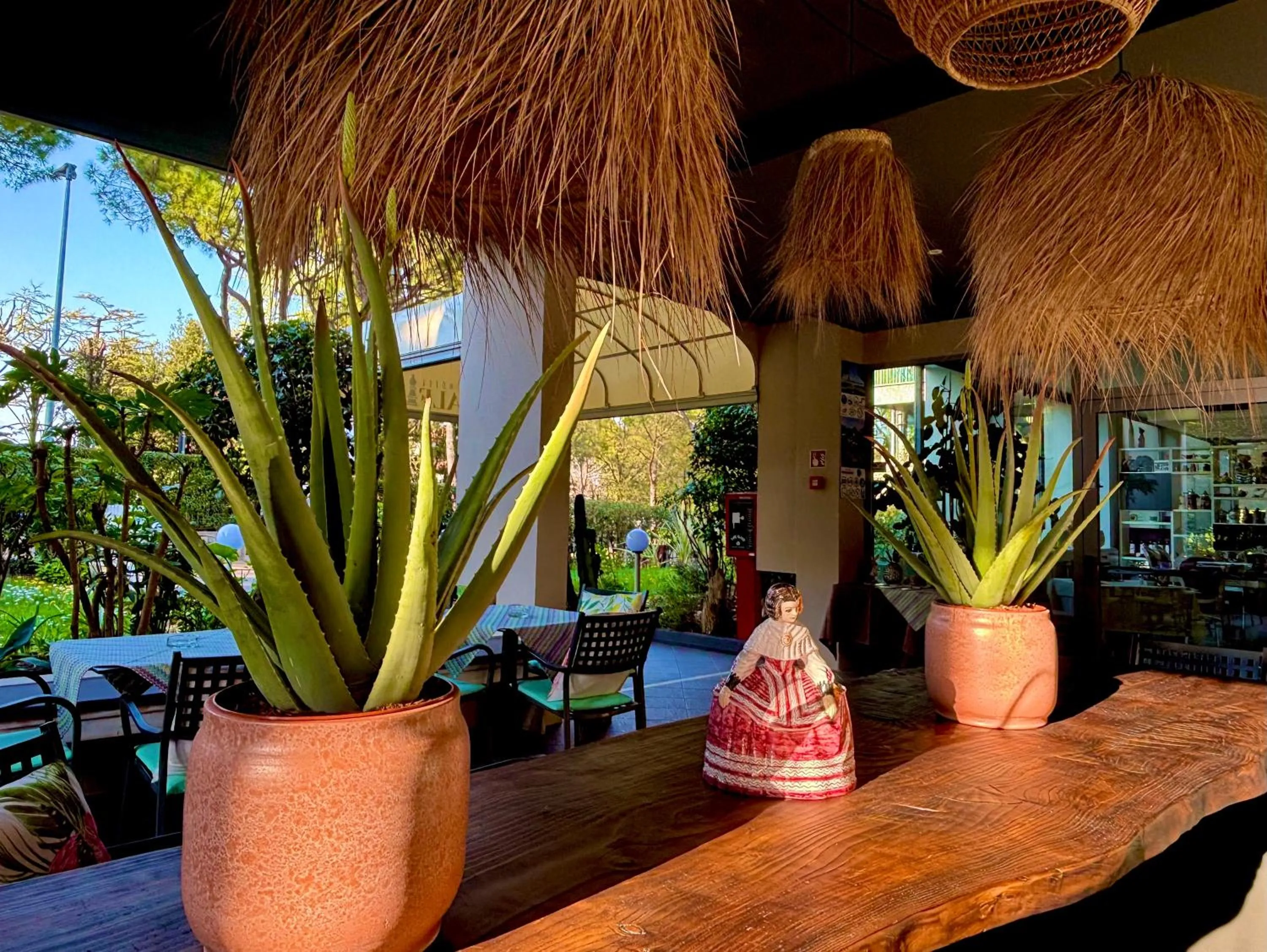 Garden in Hotel Alfieri