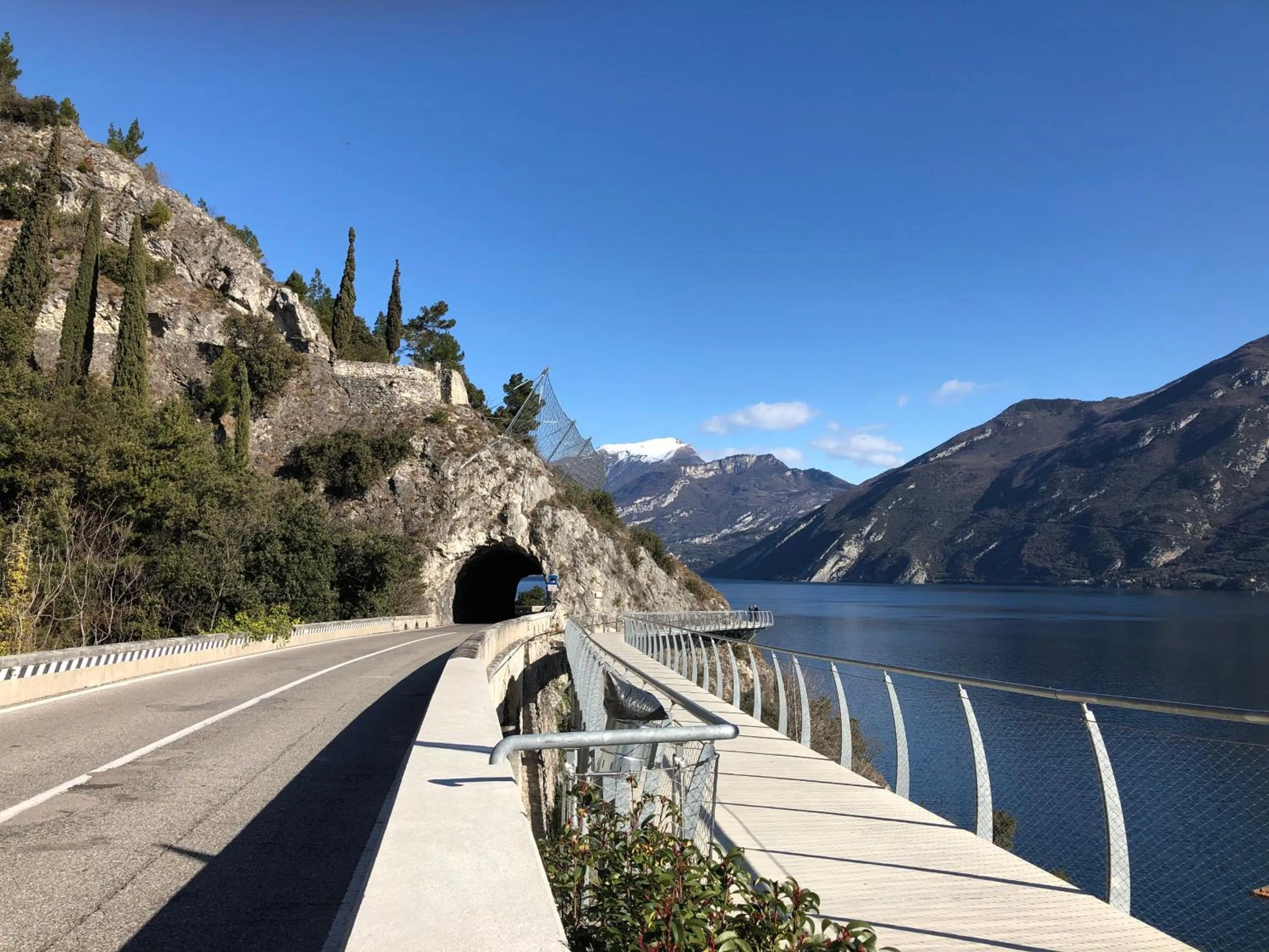 Lake view in Hotel Alfieri