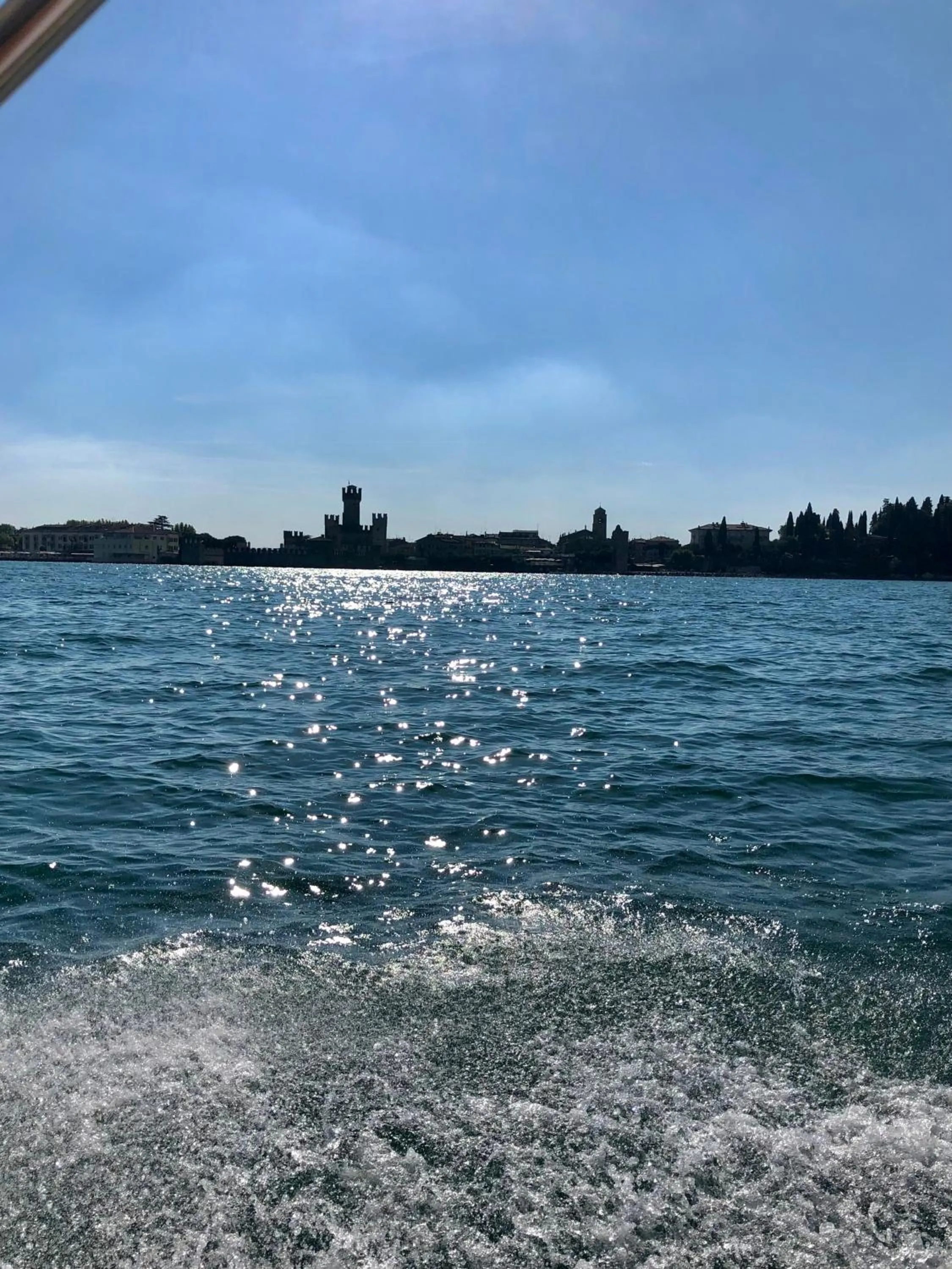 Lake view in Hotel Alfieri