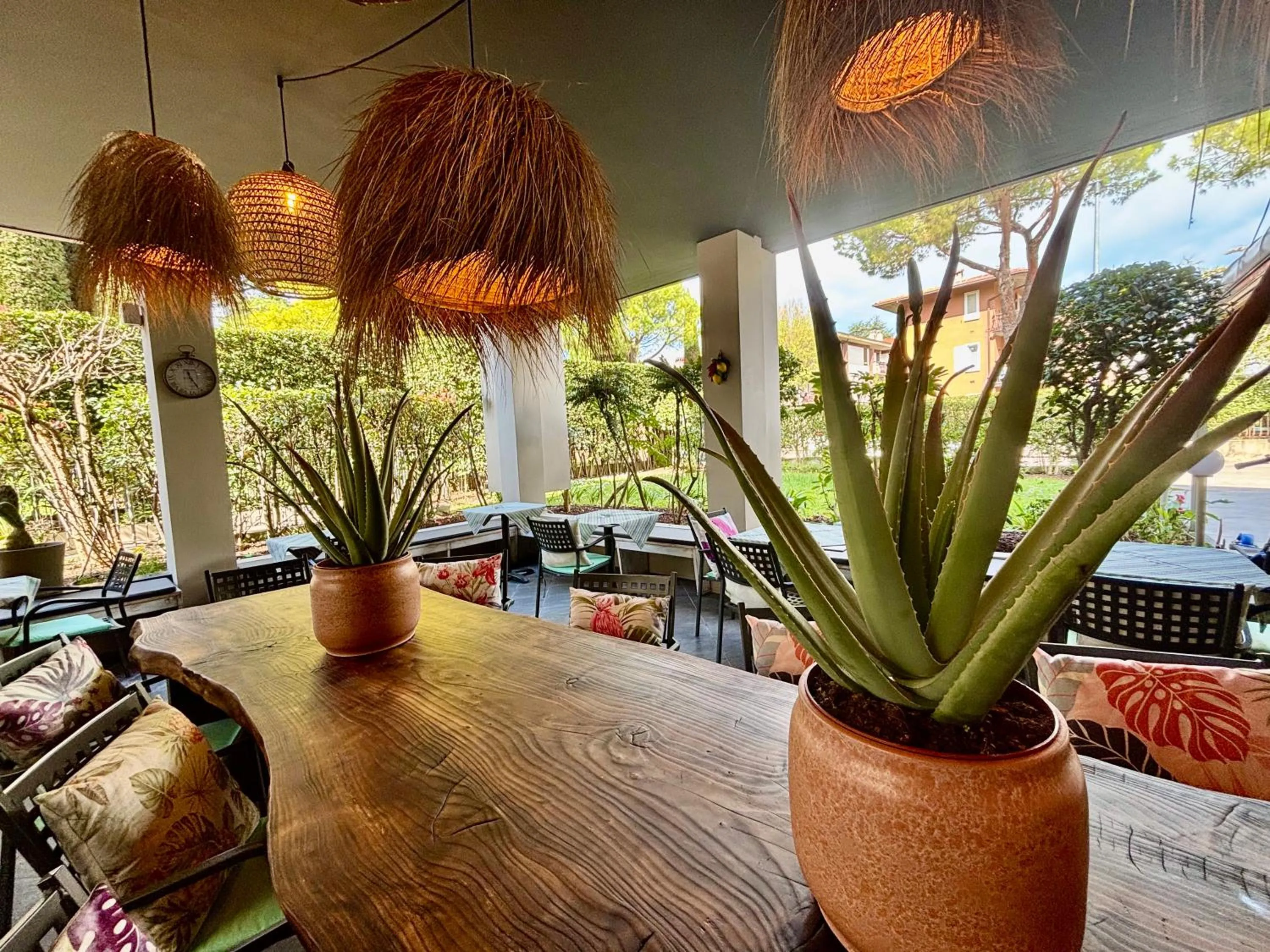 Garden in Hotel Alfieri