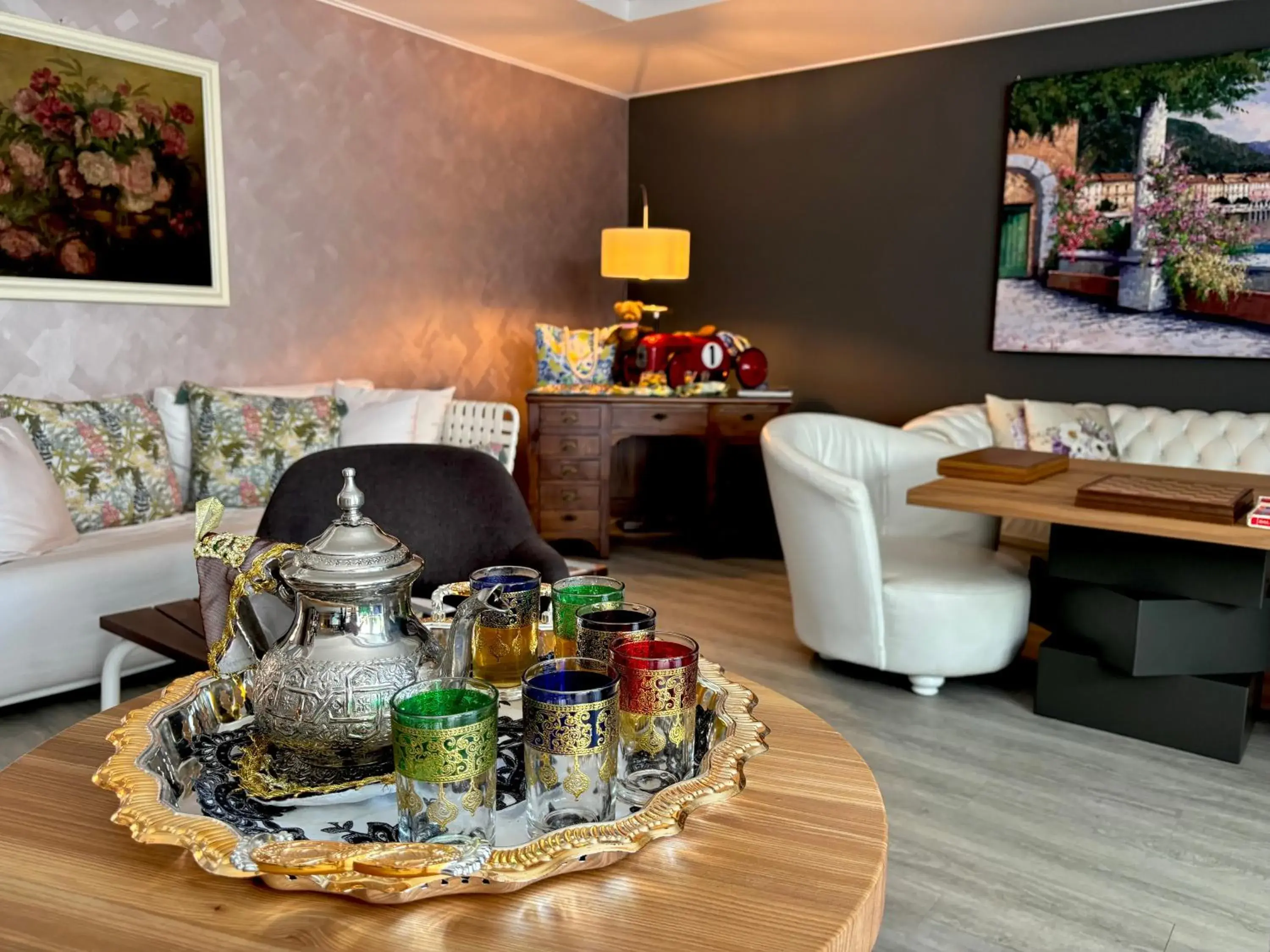 Living room in Hotel Alfieri Living room in Hotel Alfieri