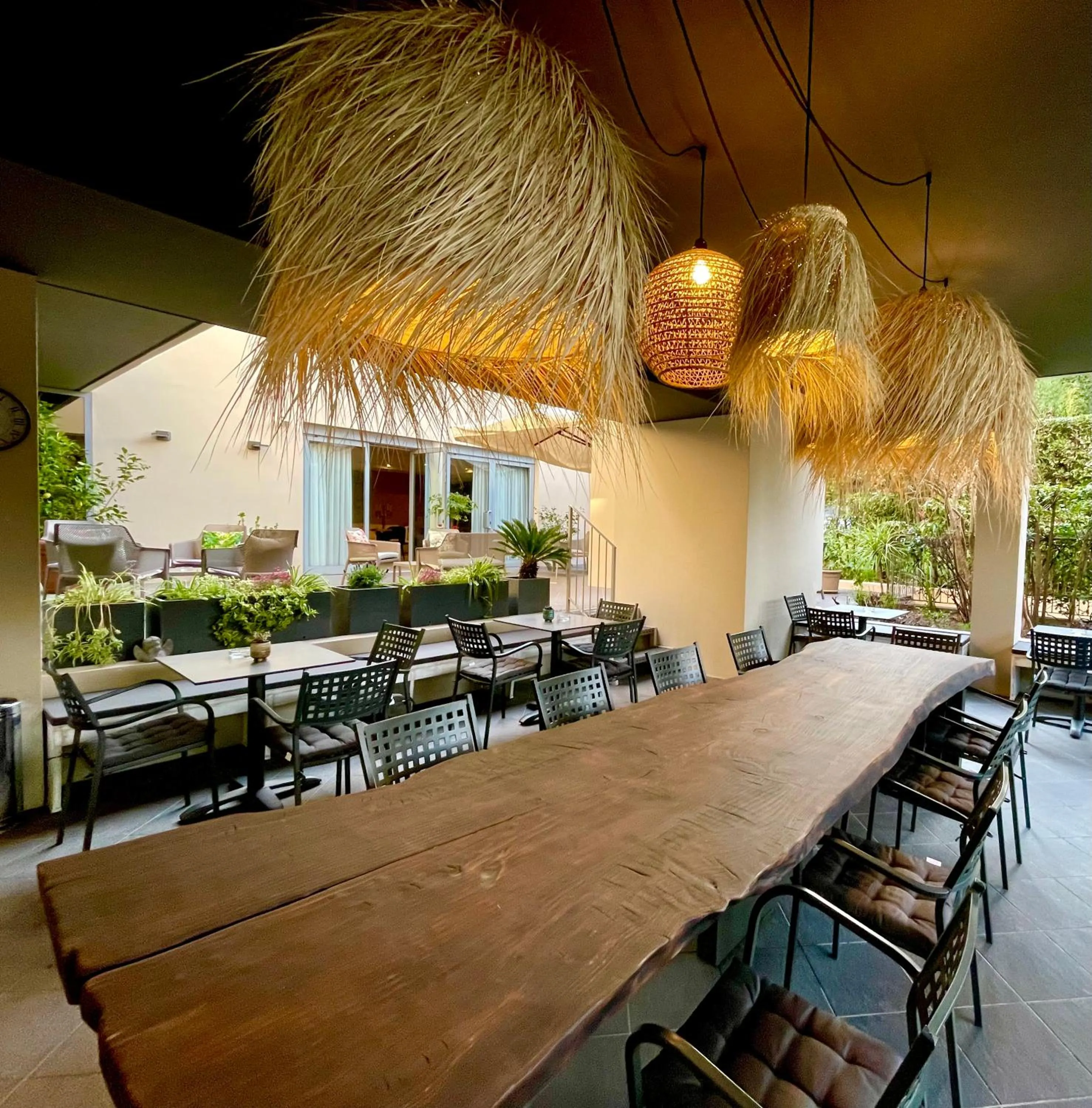 Garden in Hotel Alfieri