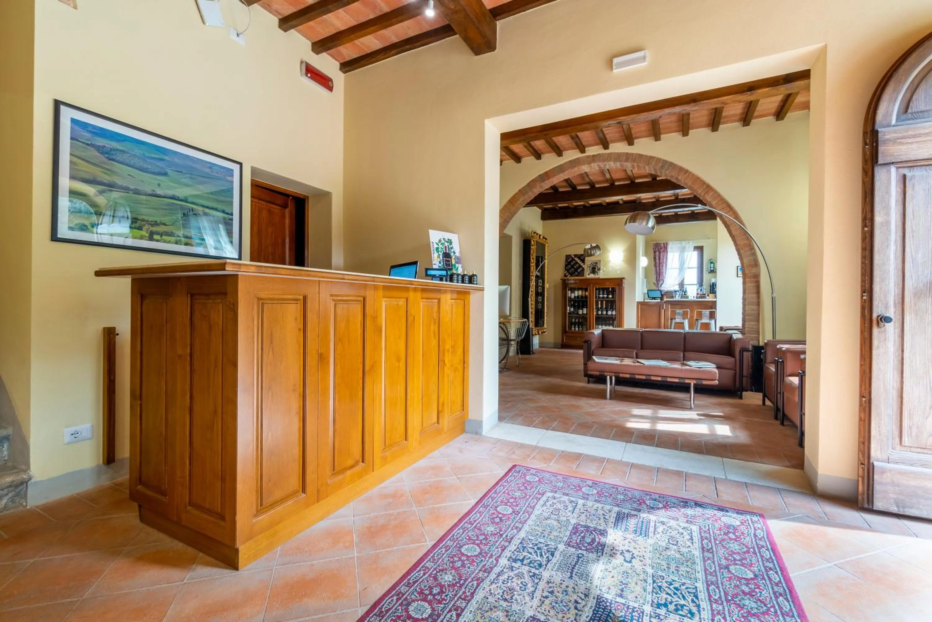 Lobby or reception in Boccioleto Resort - Place of Charme