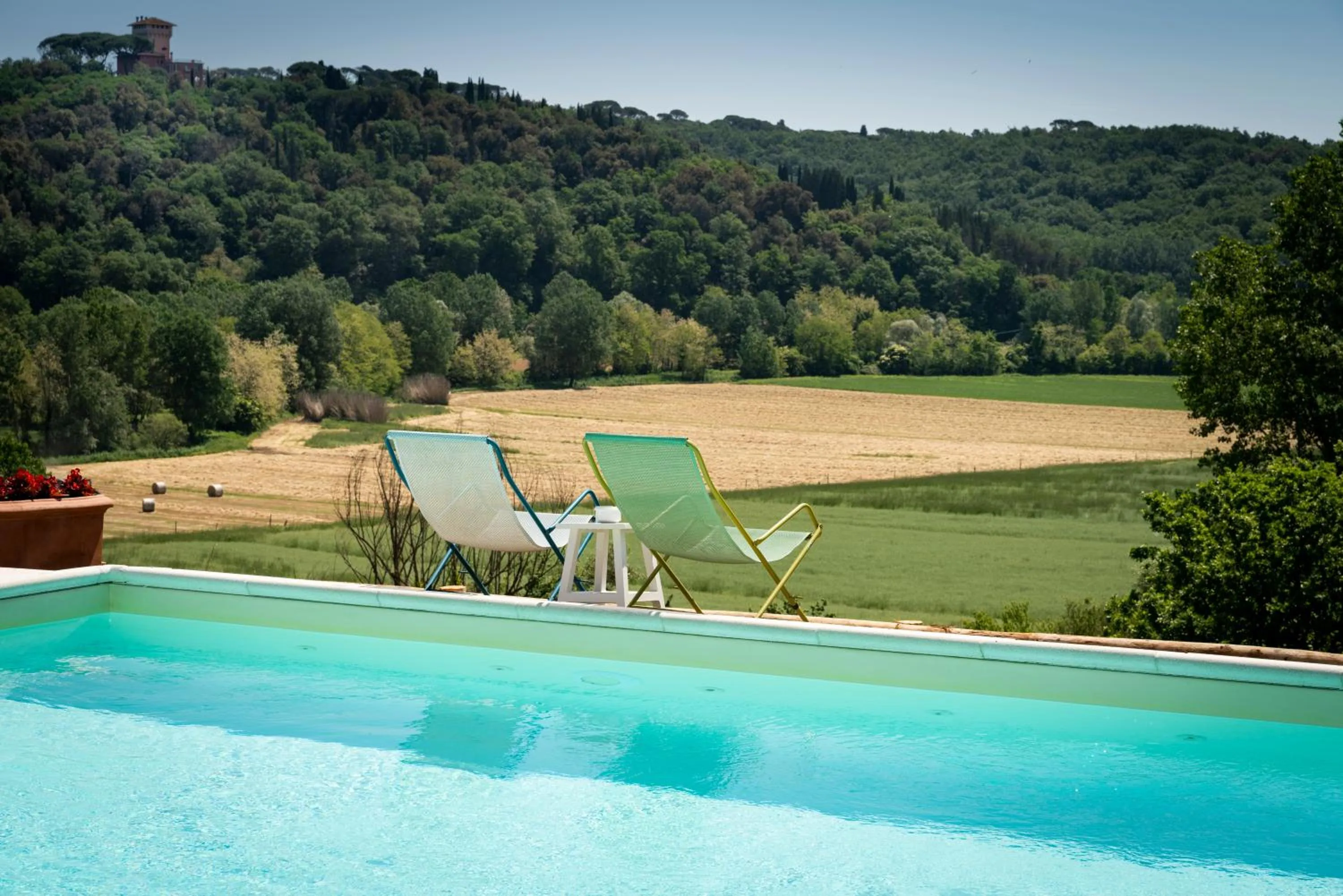 Swimming pool in Boccioleto Resort - Place of Charme