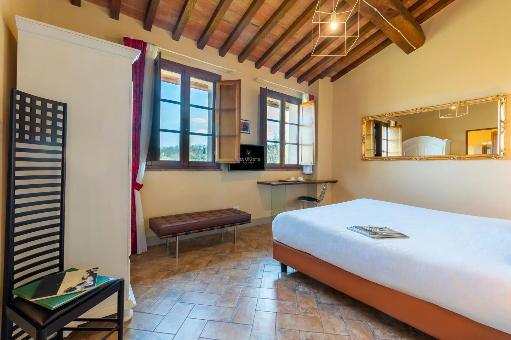 Photo of the whole room, Bed in Boccioleto Resort - Place of Charme