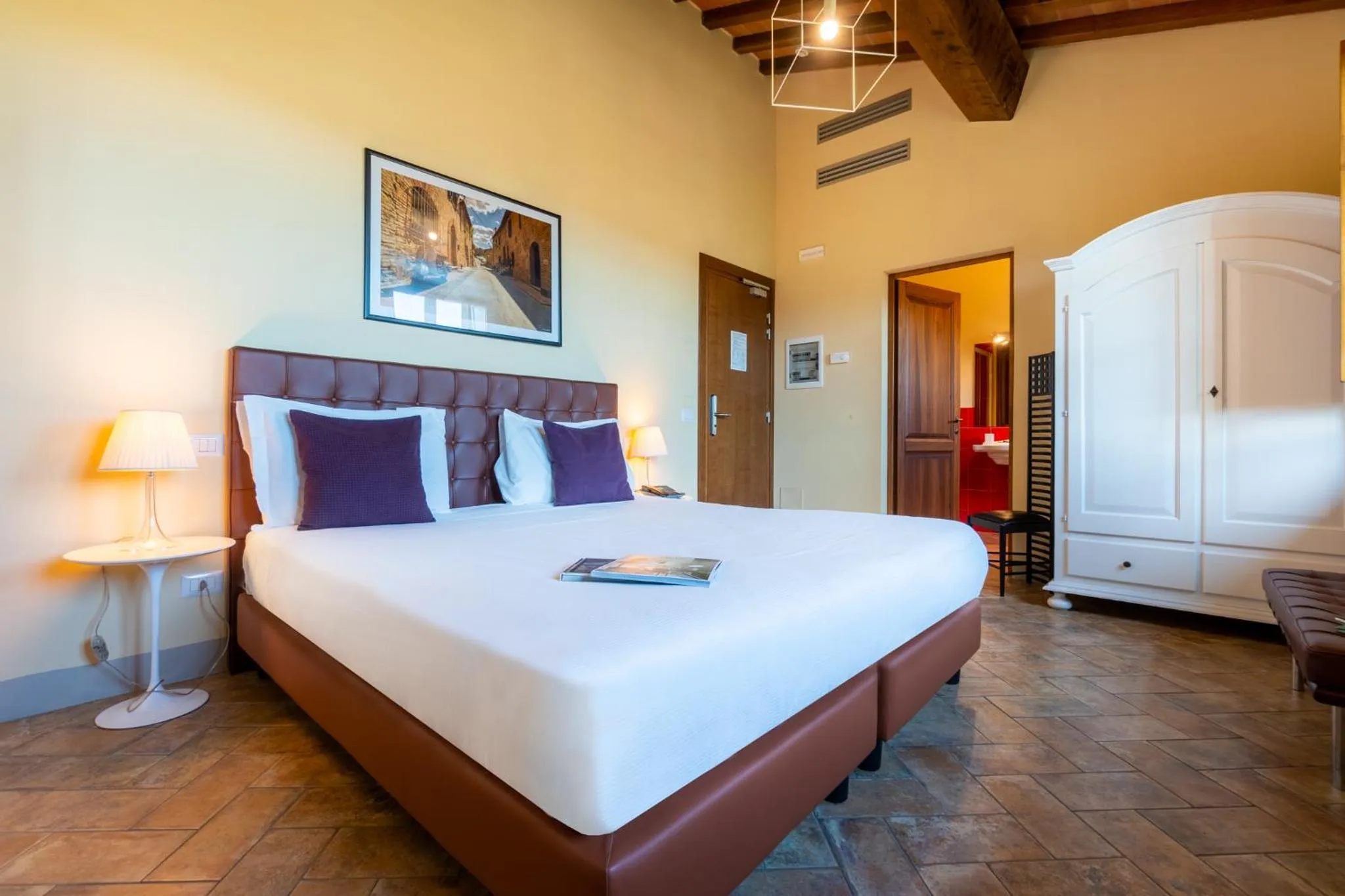 Bed in Boccioleto Resort - Place of Charme