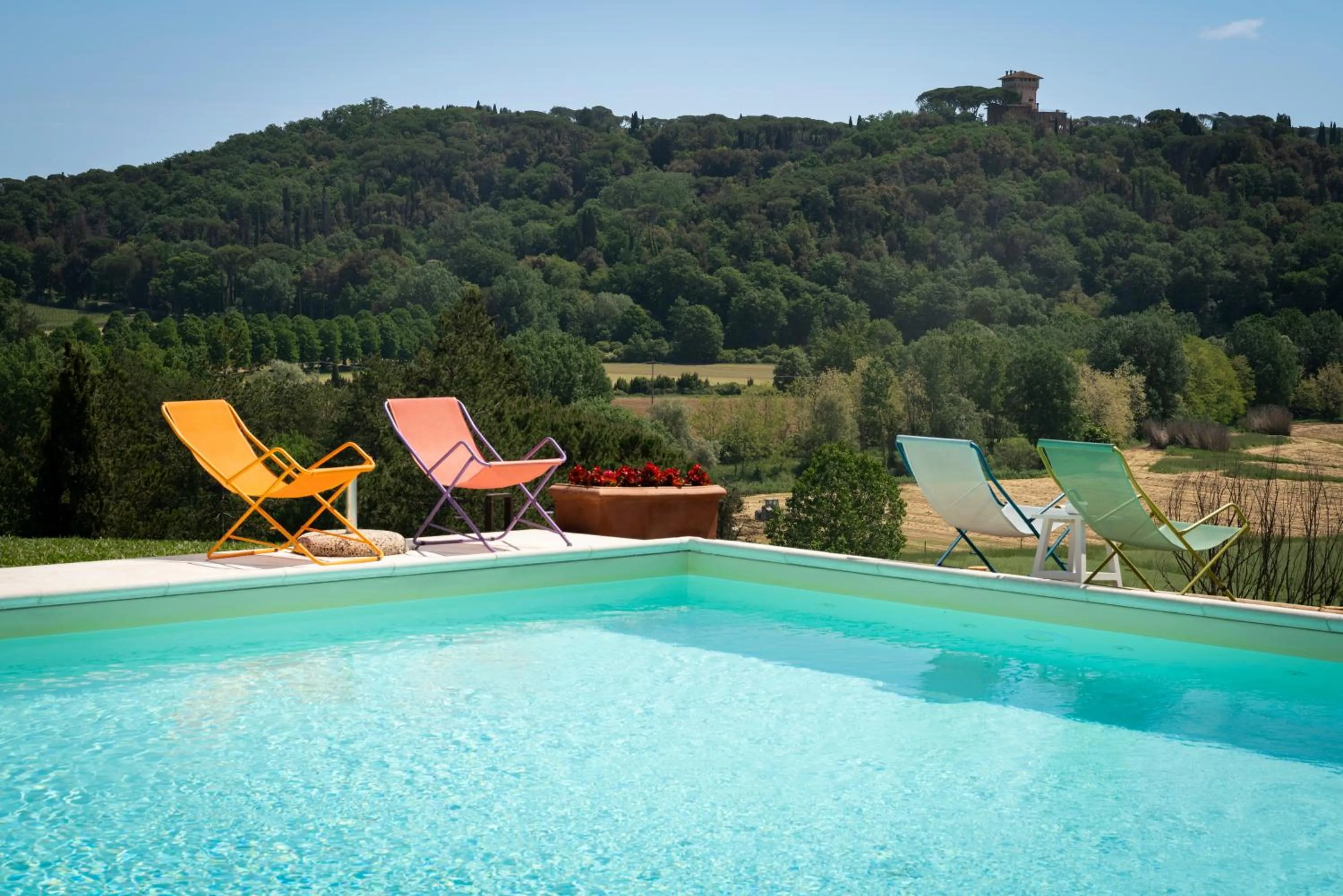 Swimming pool in Boccioleto Resort - Place of Charme