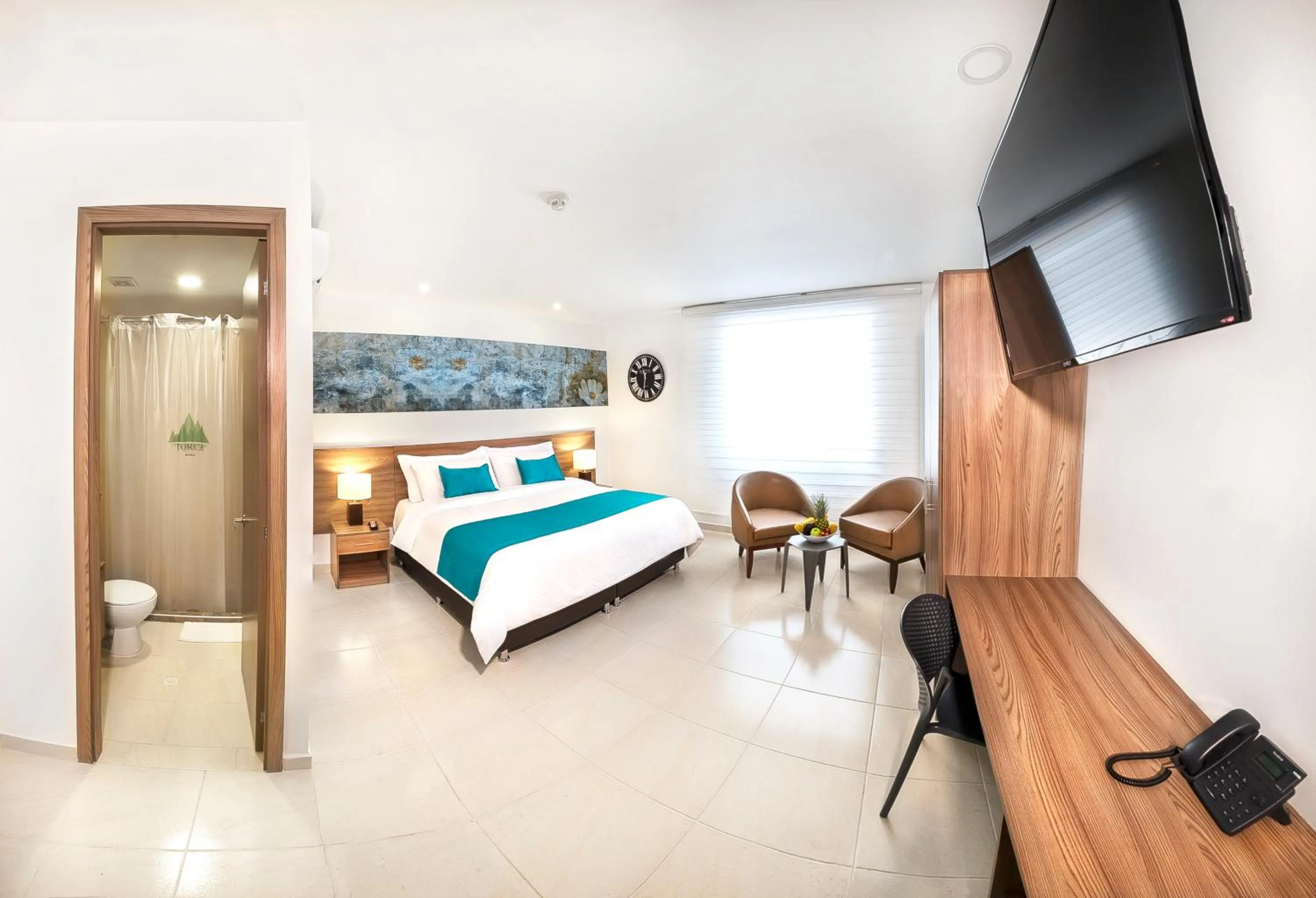 Photo of the whole room, Bed in Torca Hotel