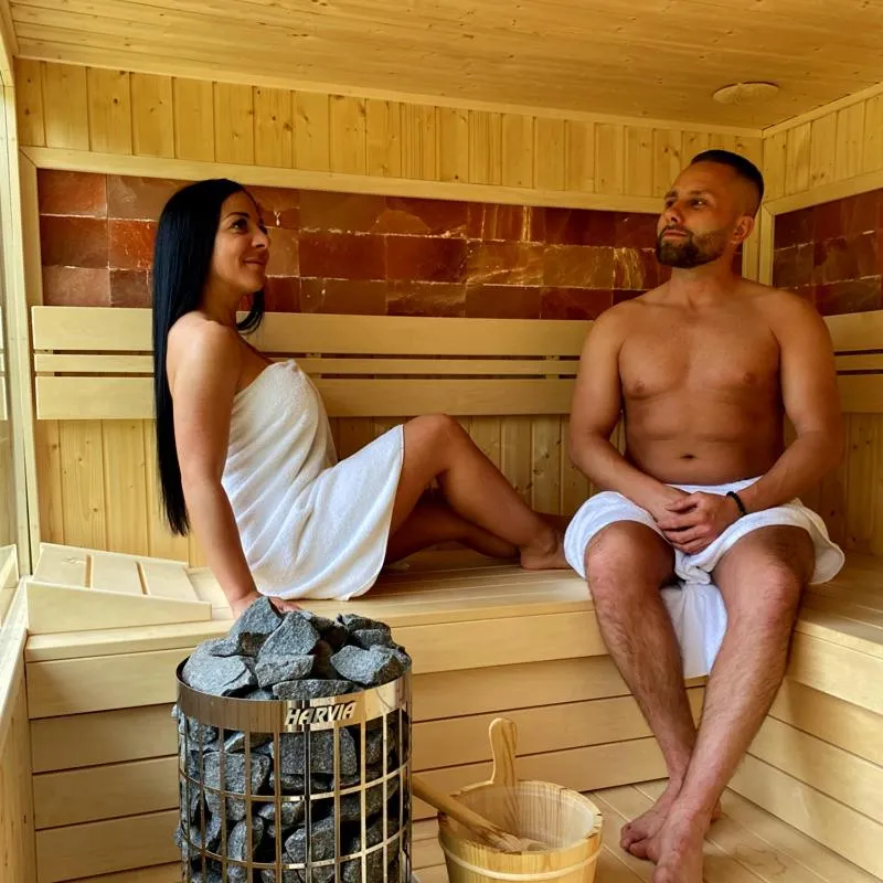 Sauna in Tenkes Fogadó és Vendégház Harkány
