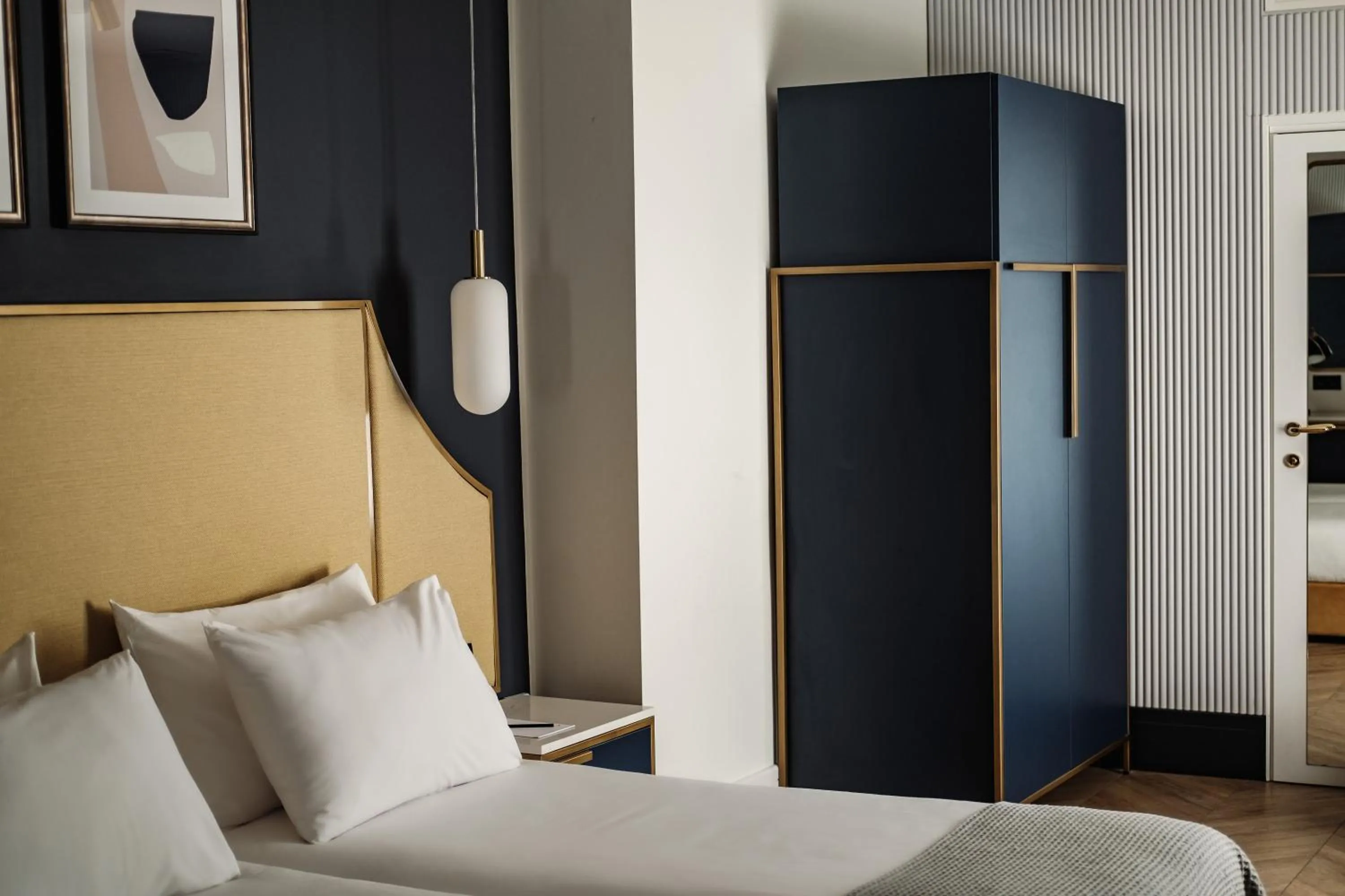 Bedroom, Bed in The Cumberland by NEU Collective