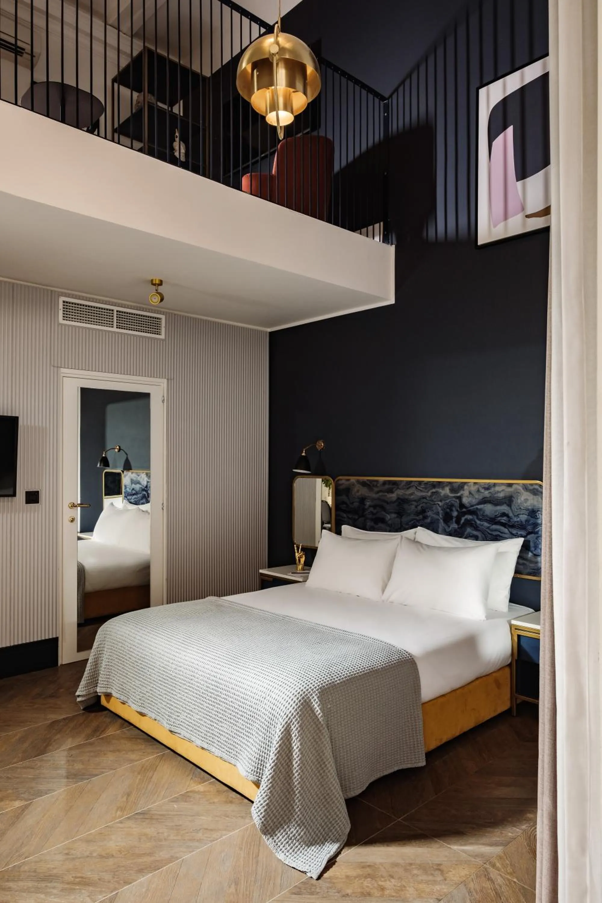 Bedroom, Bed in The Cumberland by NEU Collective