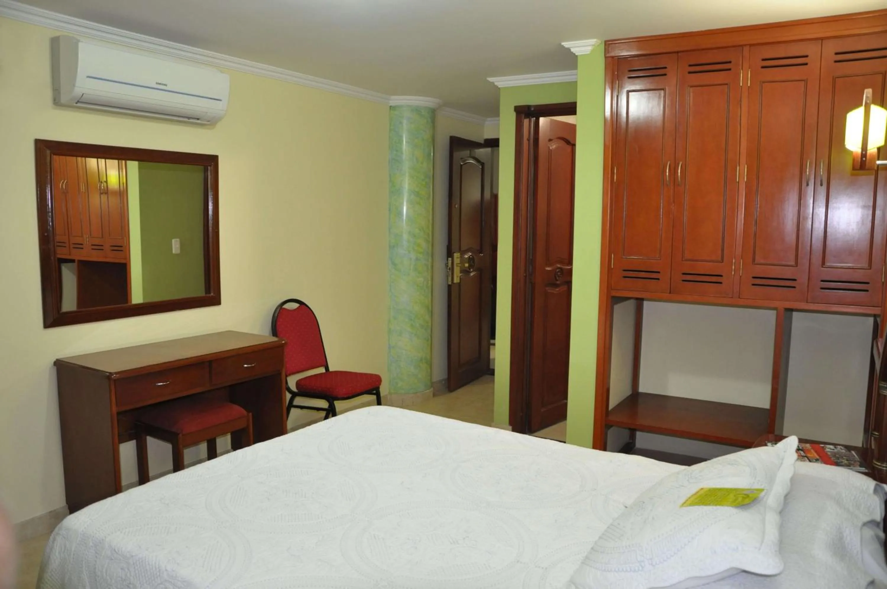 Bed in Hotel el Caimito