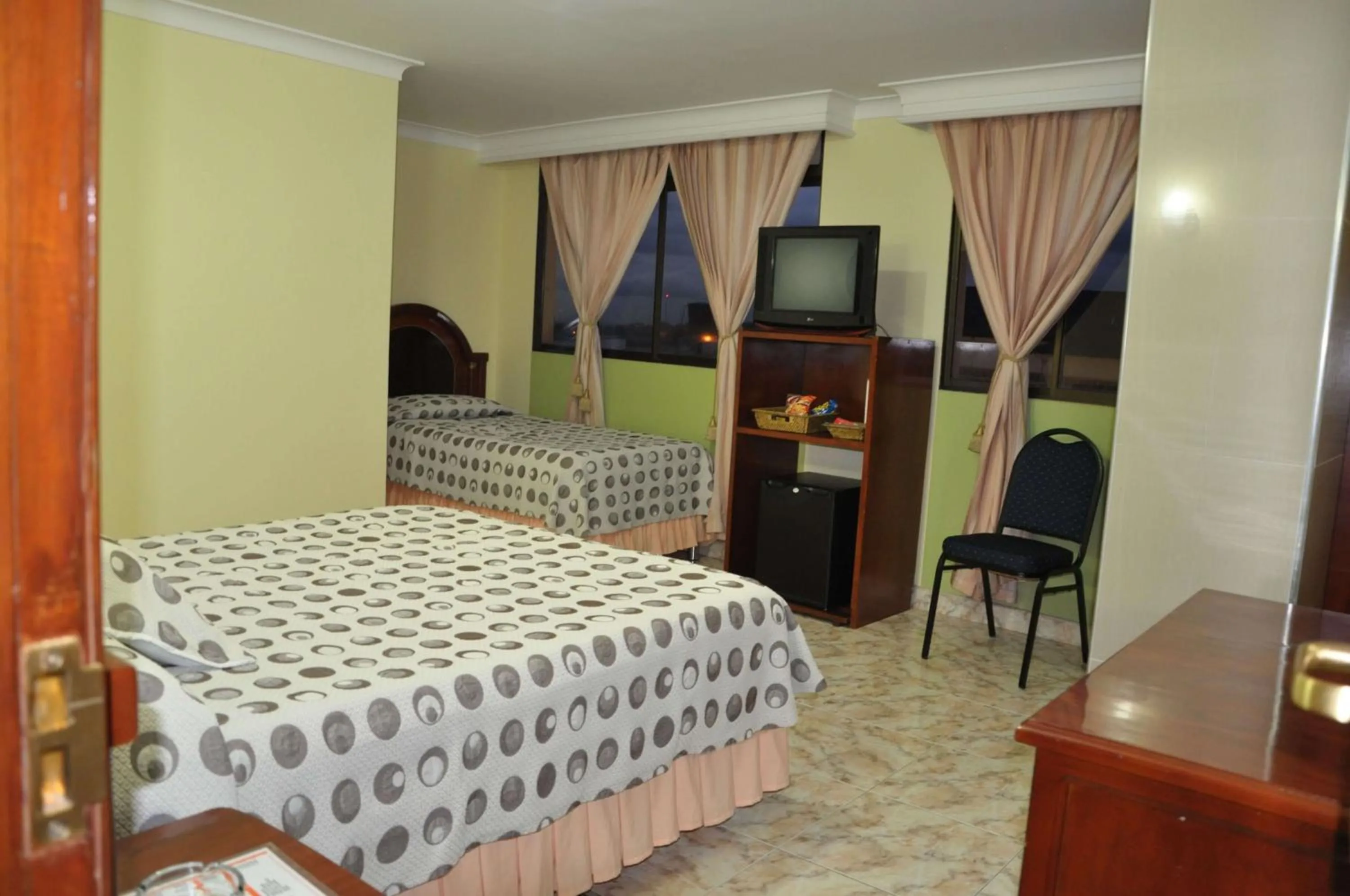 Bed in Hotel el Caimito