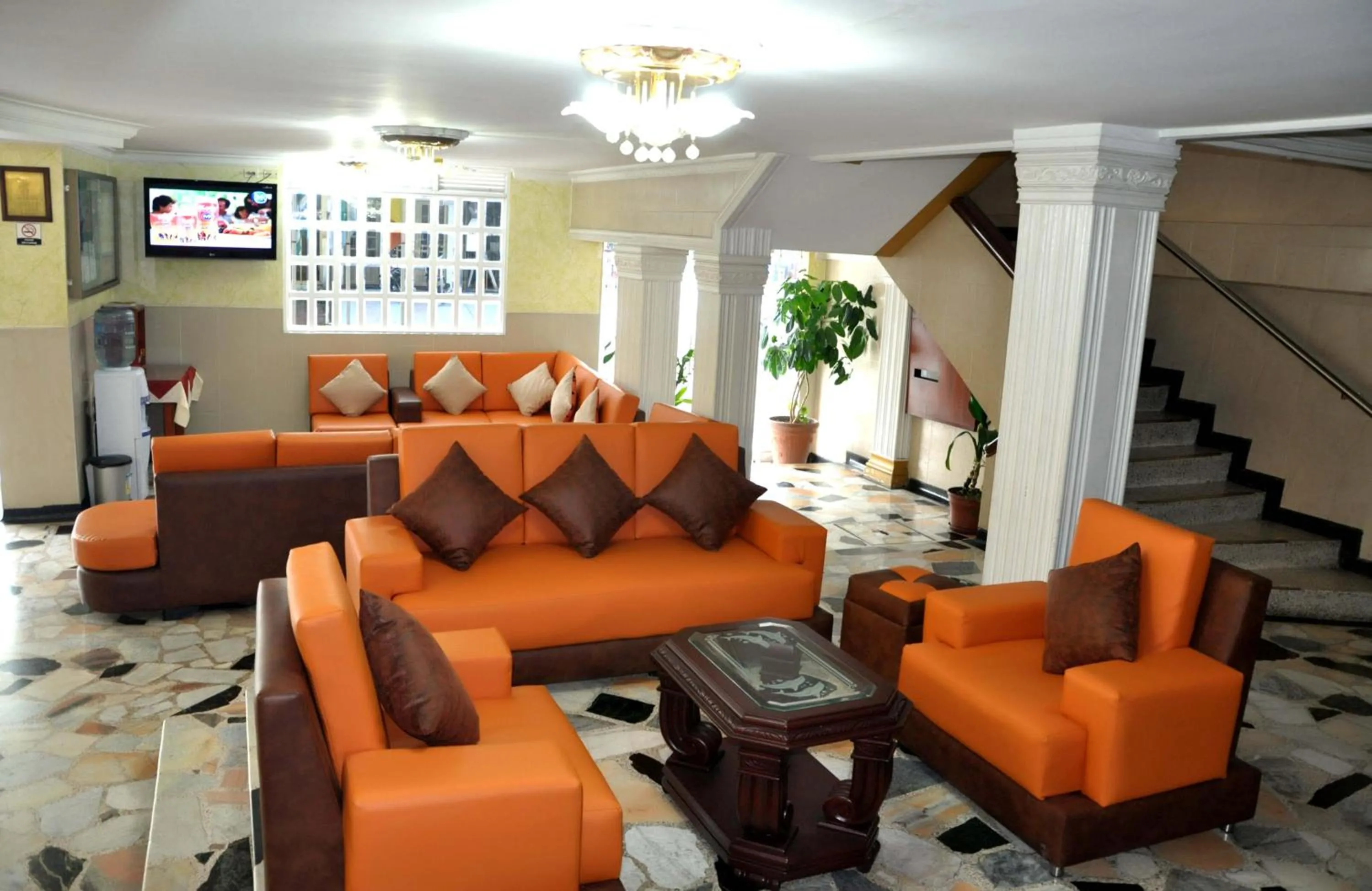 Lobby or reception in Hotel el Caimito