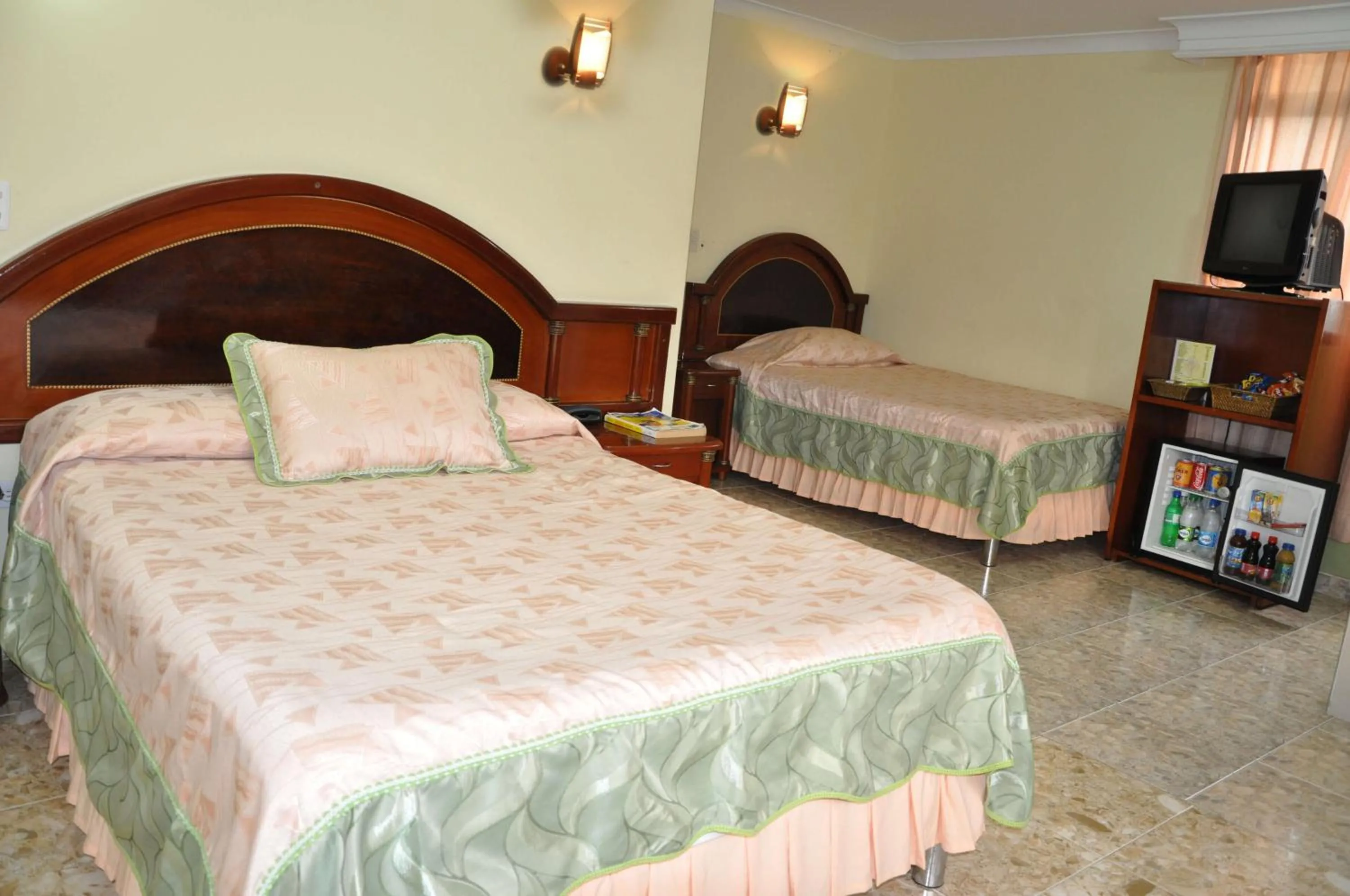 Bed in Hotel el Caimito